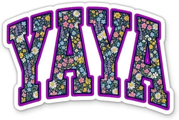Yaya Stickers - Grandma Decals (2-Pack)