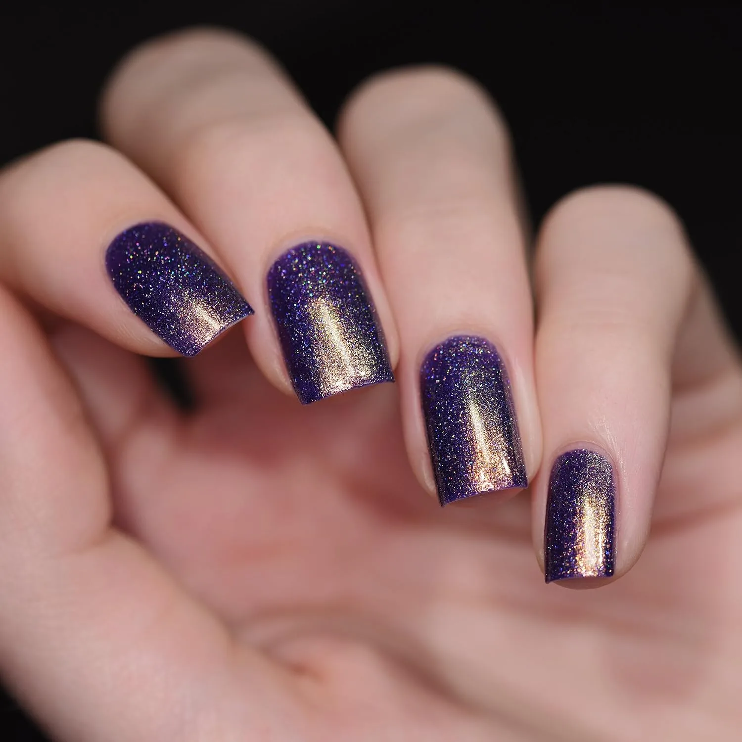 ILNP Art District - Regal Purple Holographic Nail Polish