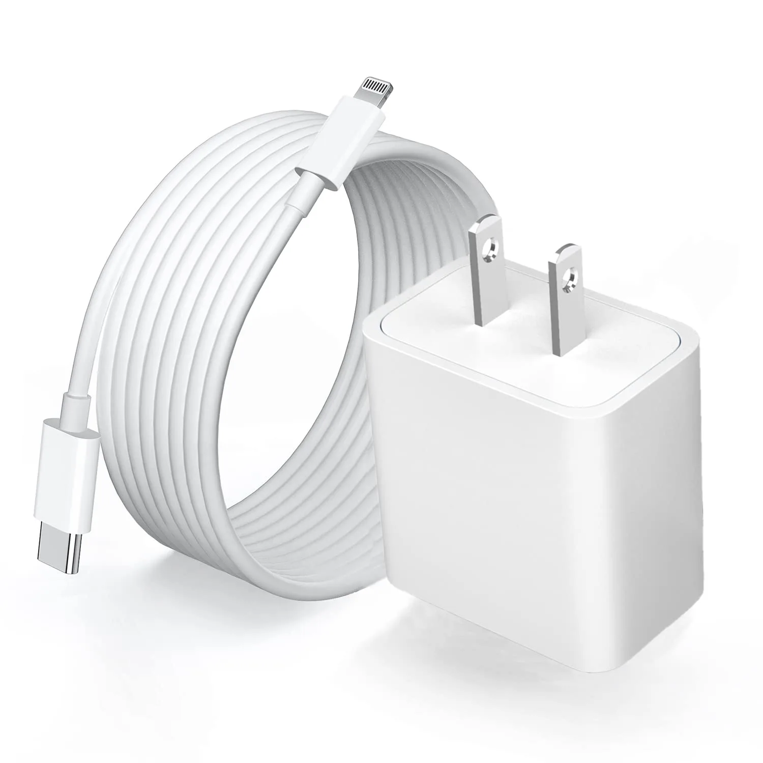 iPhone Charger Fast Charging,Fast Charger iPhone 20W PD 6FT USB C Wall Plug