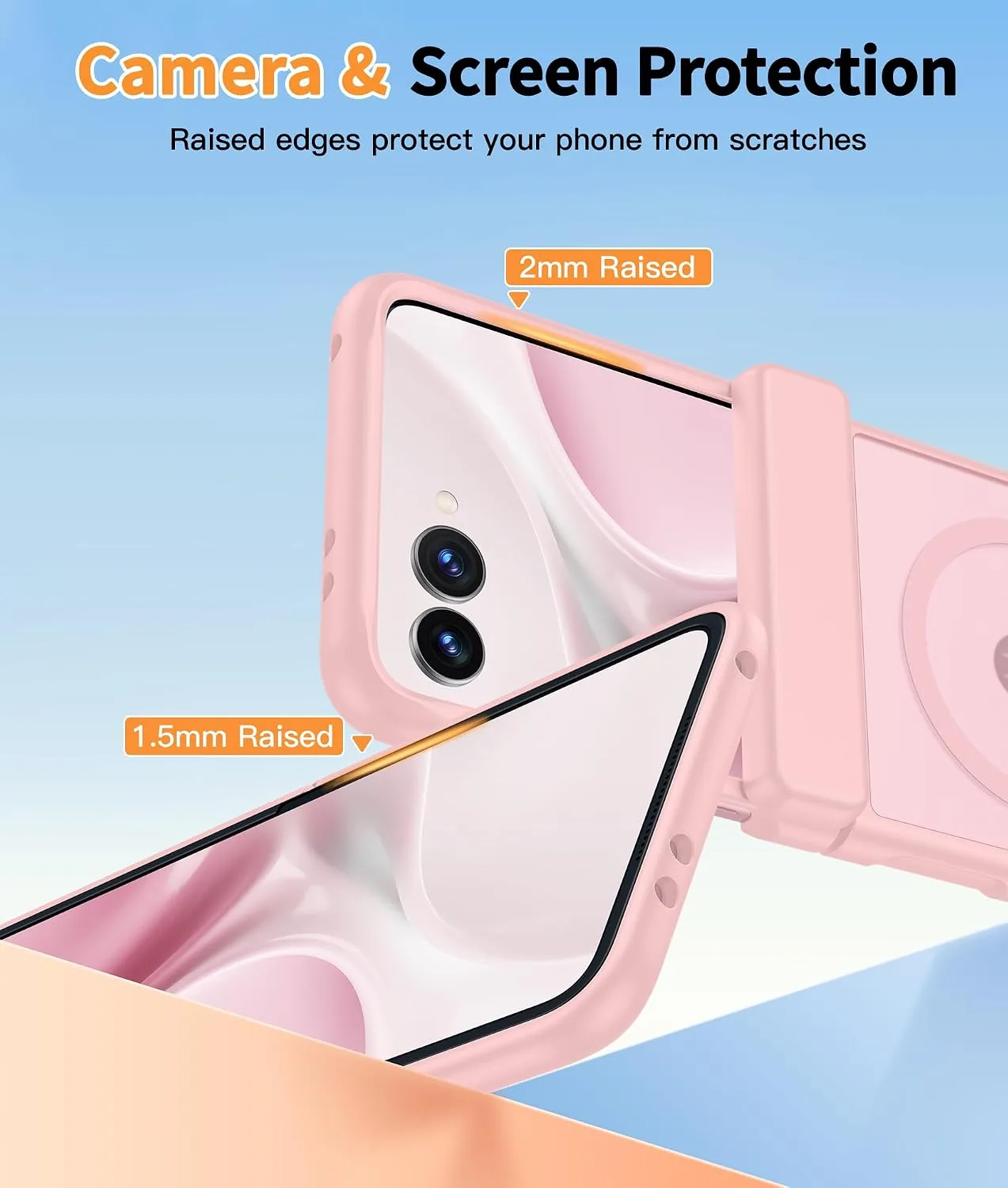 FNTCASE for Motorola Razr 2026/2025 Case, Fit for Magsafe, Hinge Protection