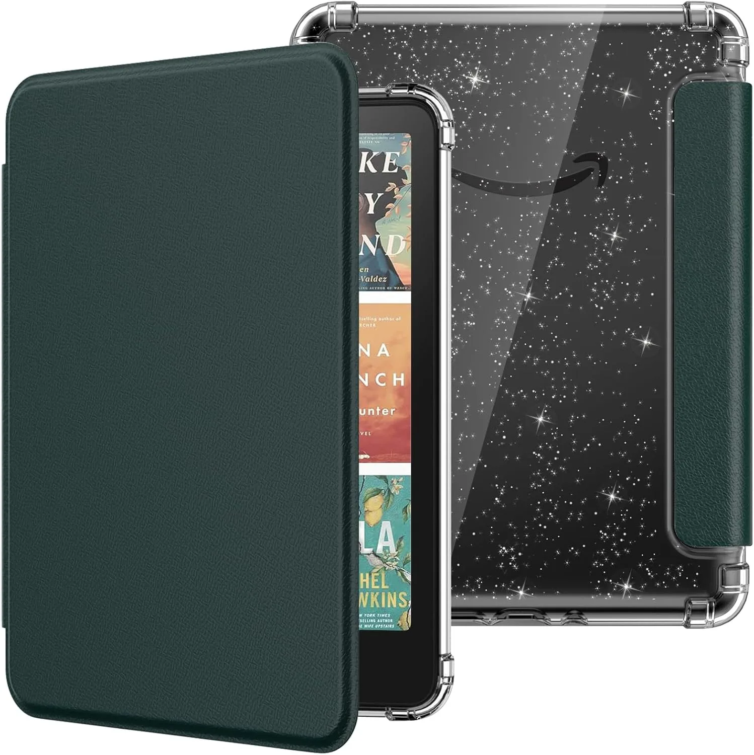 MoKo Case for 7" Kindle Paperwhite 12th Gen & Colorsoft, Midnight Green