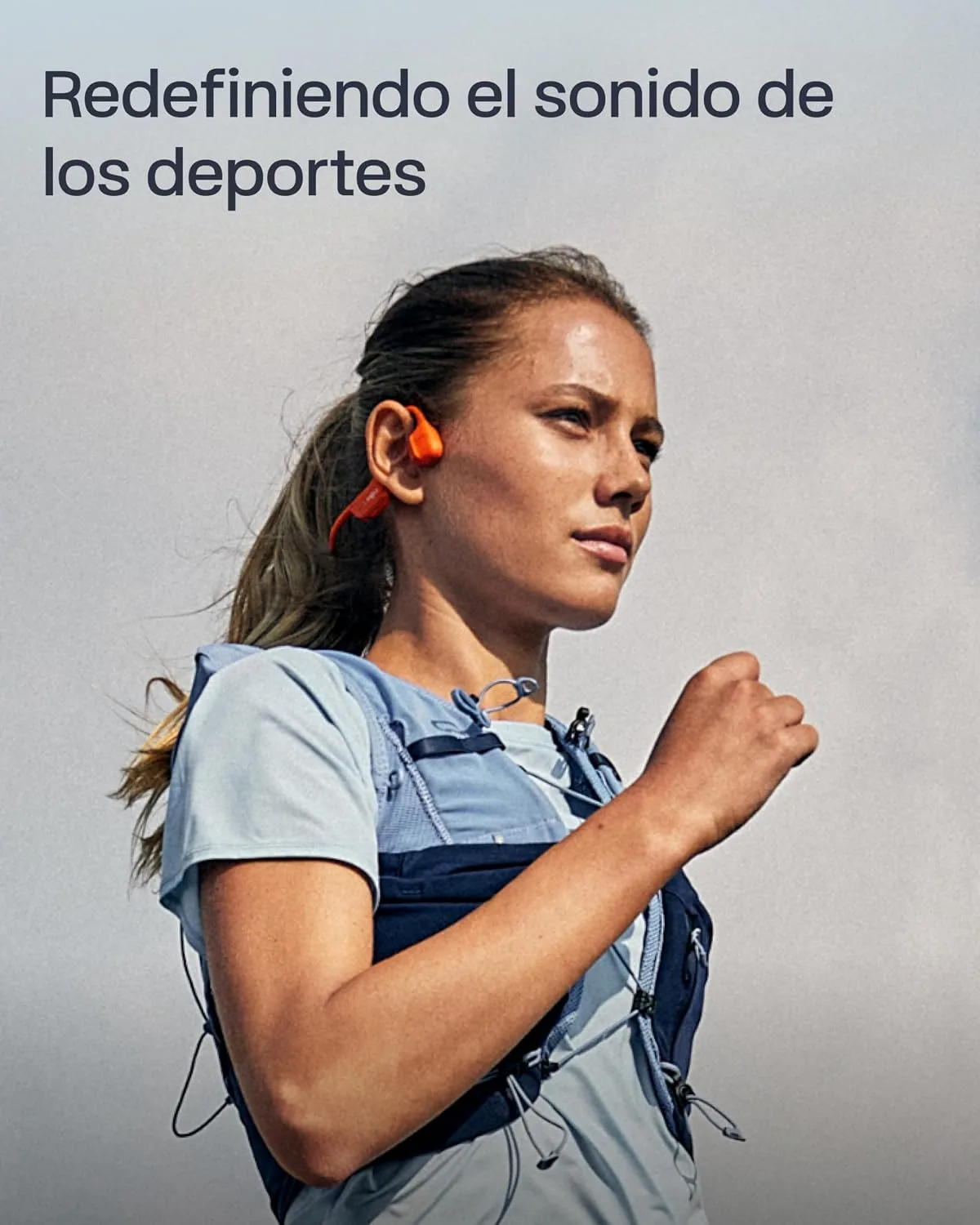 SHOKZ OpenRun Pro 2 Bone Conduction Headphone, Rose Gold