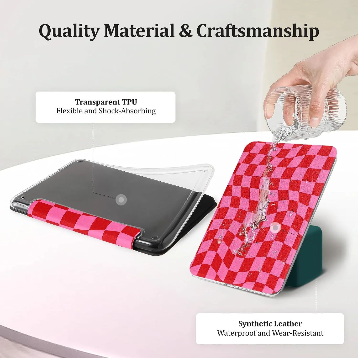 Clear Case for 7'' Kindle Paperwhite 12th Gen 2024 & Colorsoft