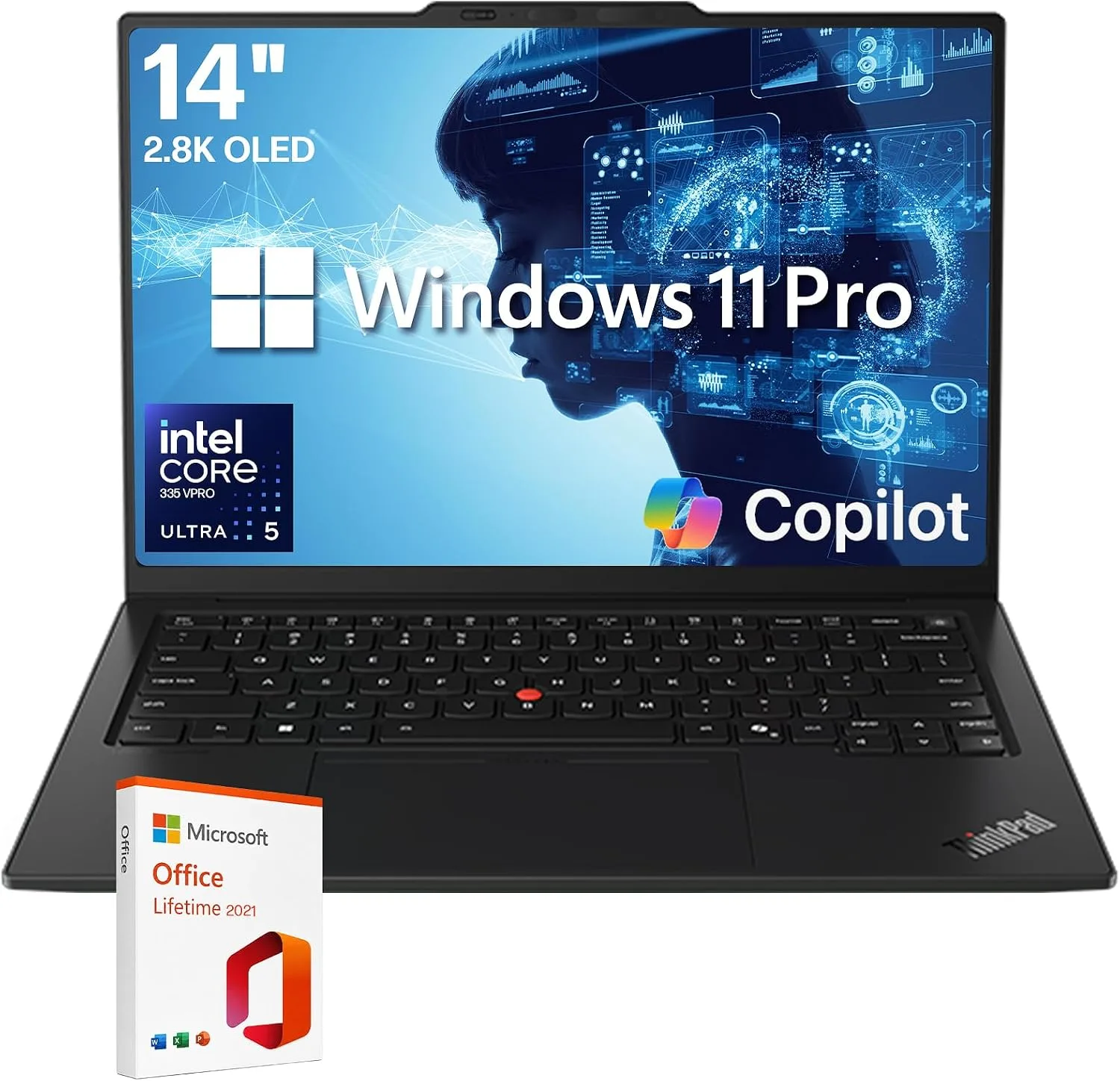 Lenovo ThinkPad X1 Carbon Gen 14 Aura Edition Core Ultra 5 335 vPro Laptop