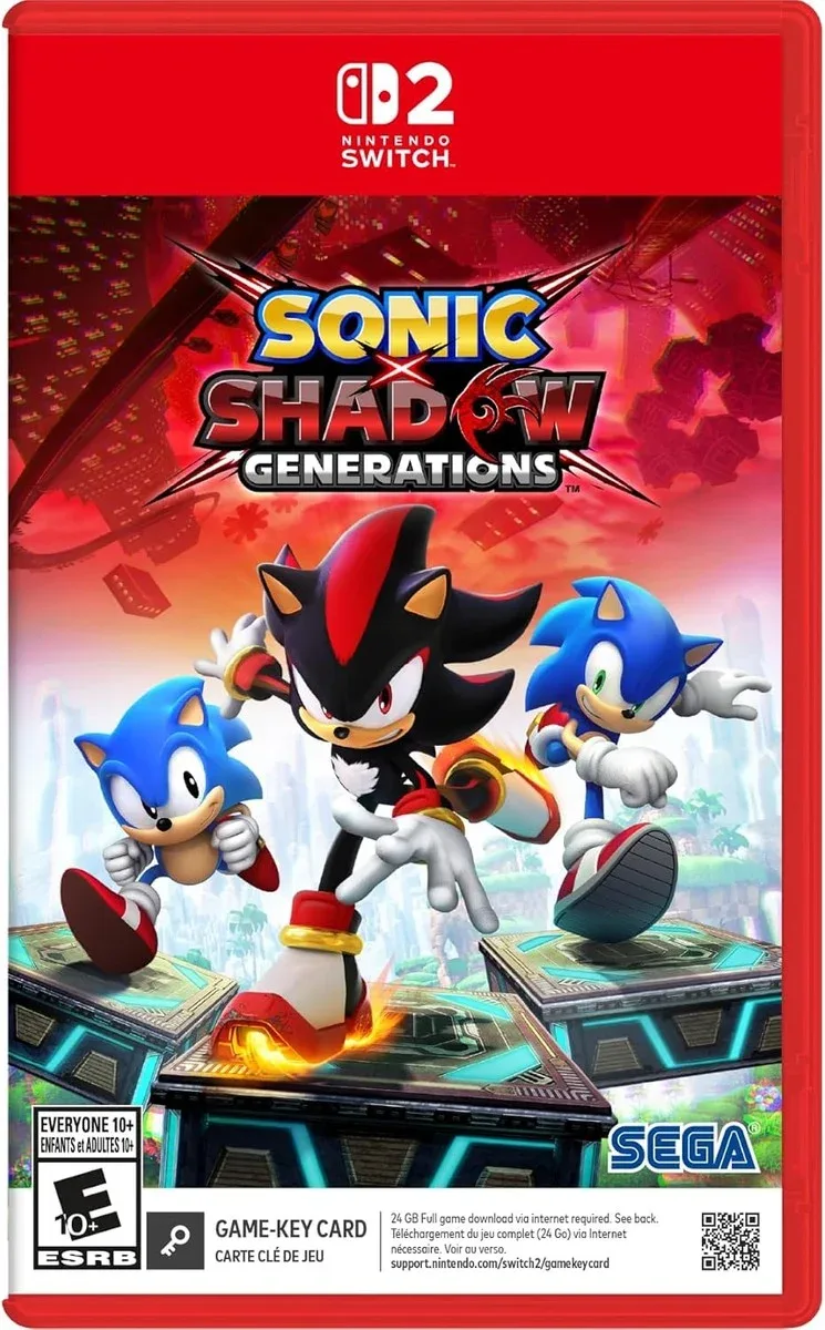 Videojuego Sonic X Shadow Generations para Nintendo Switch 2