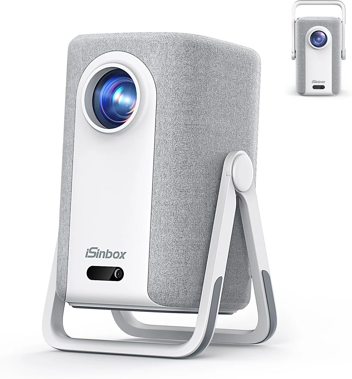 iSinbox Short Throw Projector 4K, Now with Netflix, Auto Focus, 40W Dolby