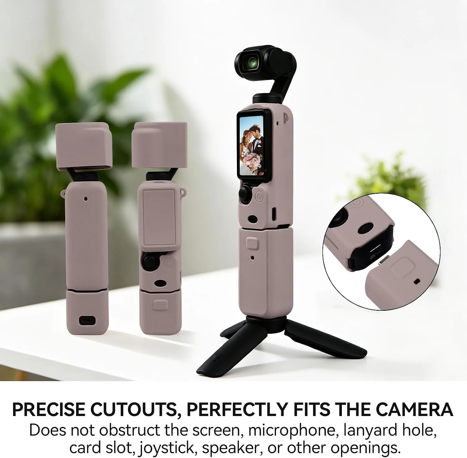 Case for DJI Osmo Pocket 3/Xtra Muse Camera(Tiffany Pink)