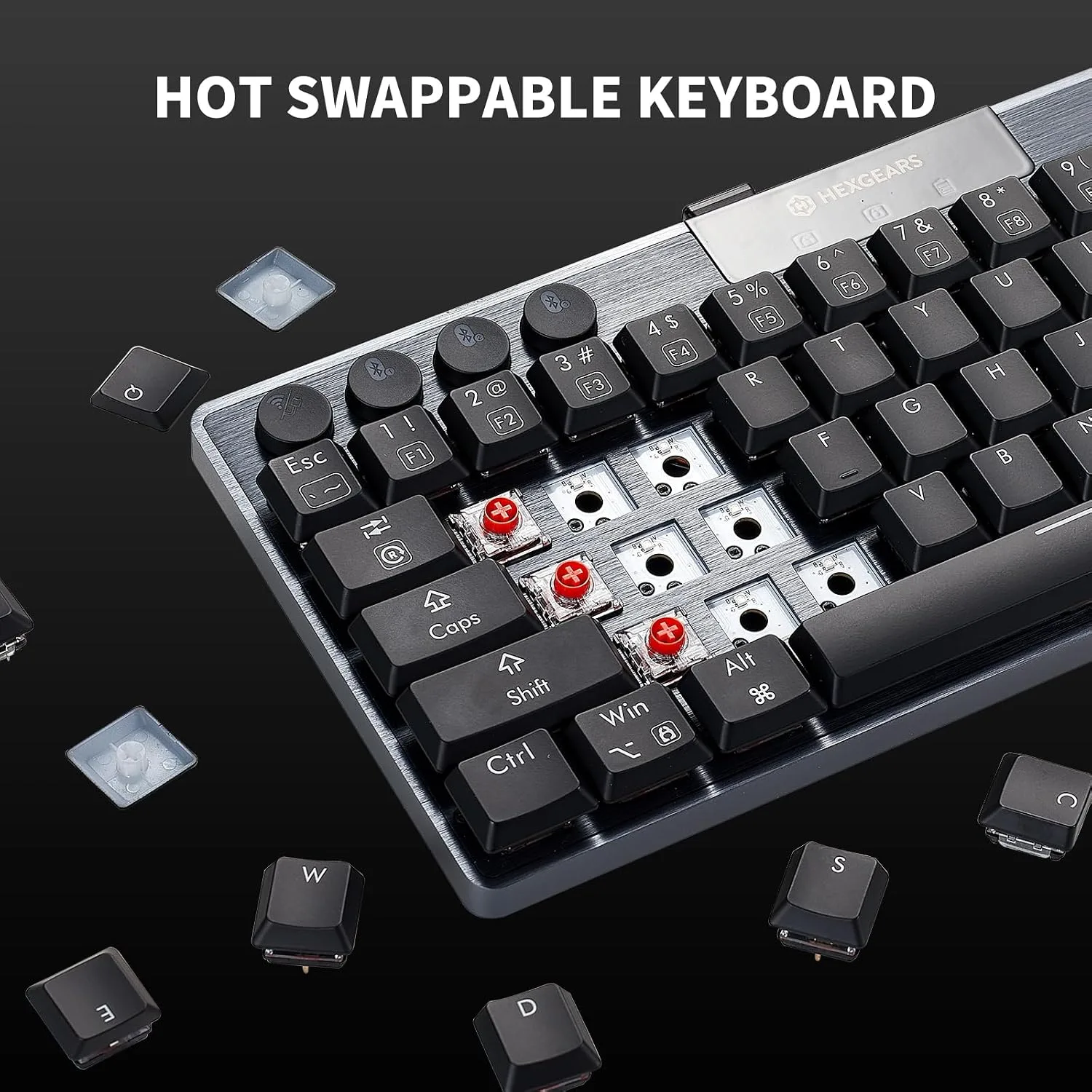 Hexgears A1 Low Profile Wireless Mechanical Keyboard - Linear