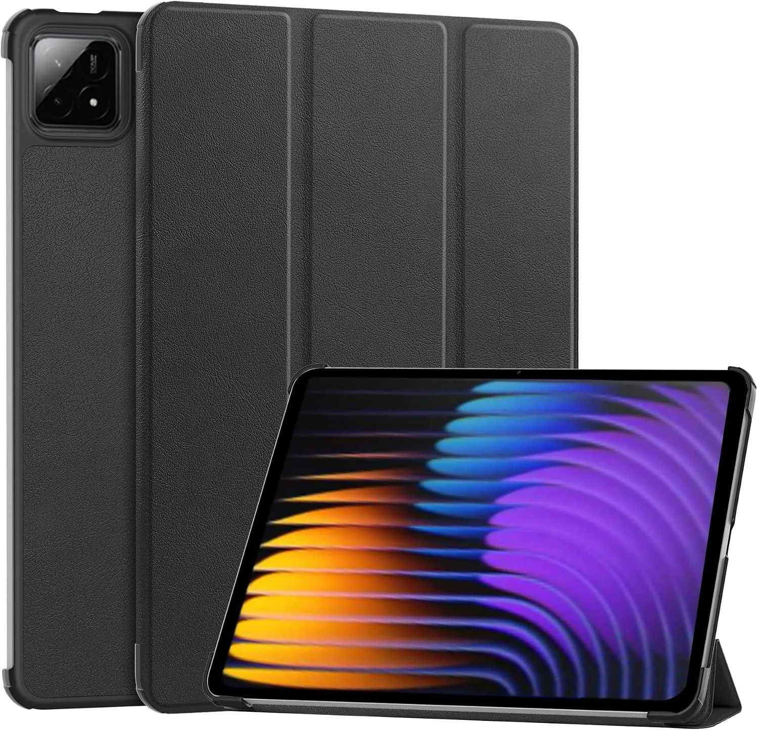for Xiaomi Pad 7/ Pad 8/Pad 7 Pro/Pad 8 Pro Case,high qualit Hard Shell, Lightweight Scratch Resistant, Black