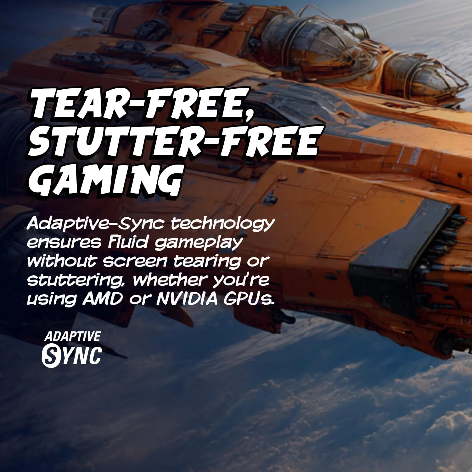 AOC 25" Gaming Monitor FHD 260Hz Overclocked IPS NVIDIA G-SYNC, 25G51Z