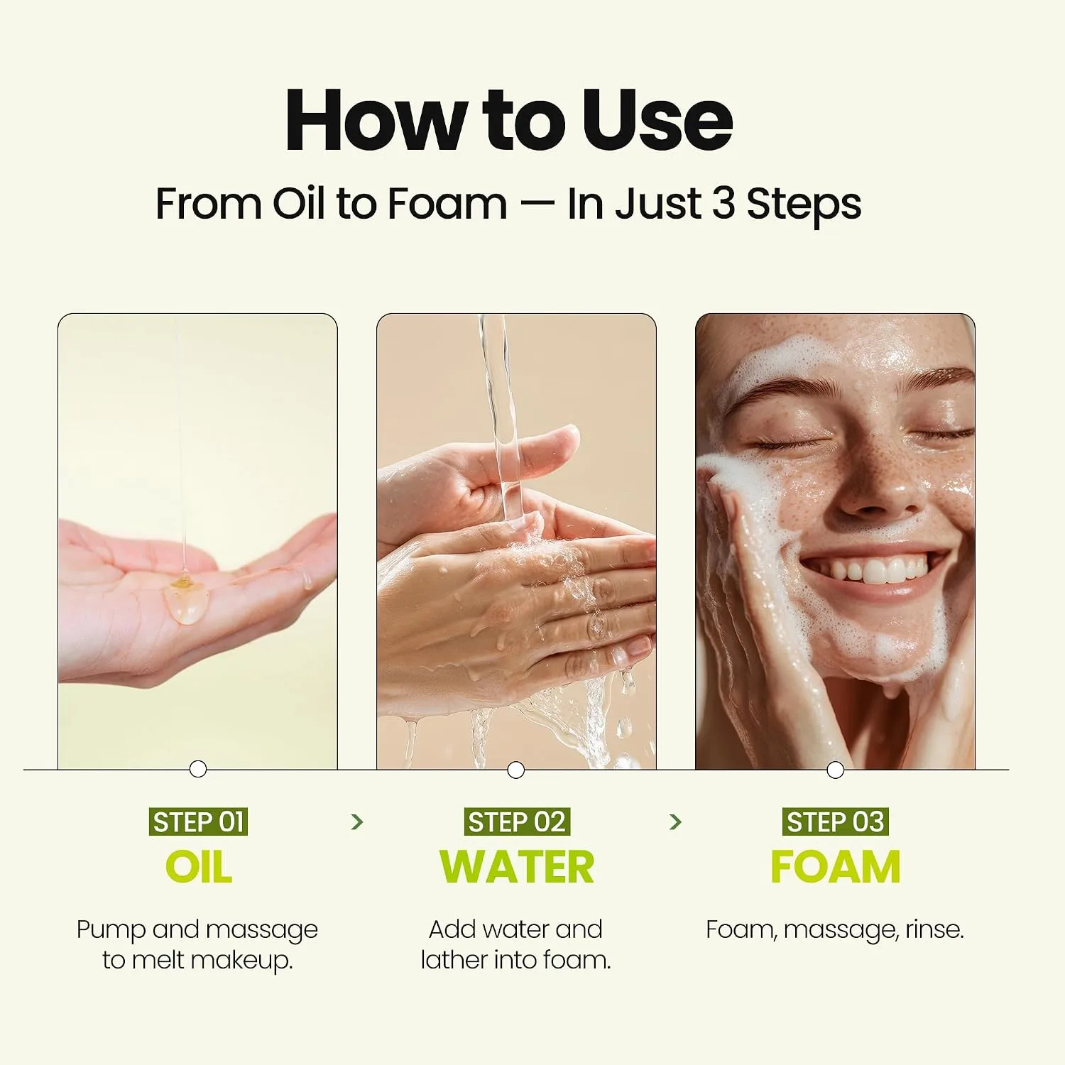 MAXCLINIC K Beauty Hyaluron Vita Oil To Foam - Makeup Face Wash Cleanser