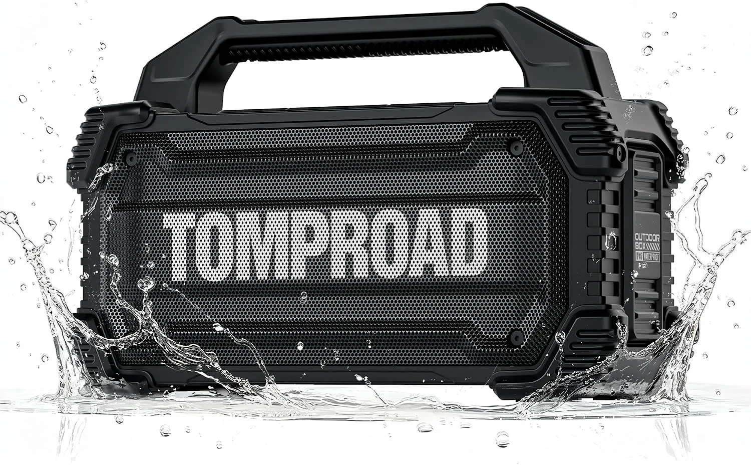 Portable Bluetooth Speaker, 160W Peak Loud Outdoor Speaker, IPX6 Waterproof
