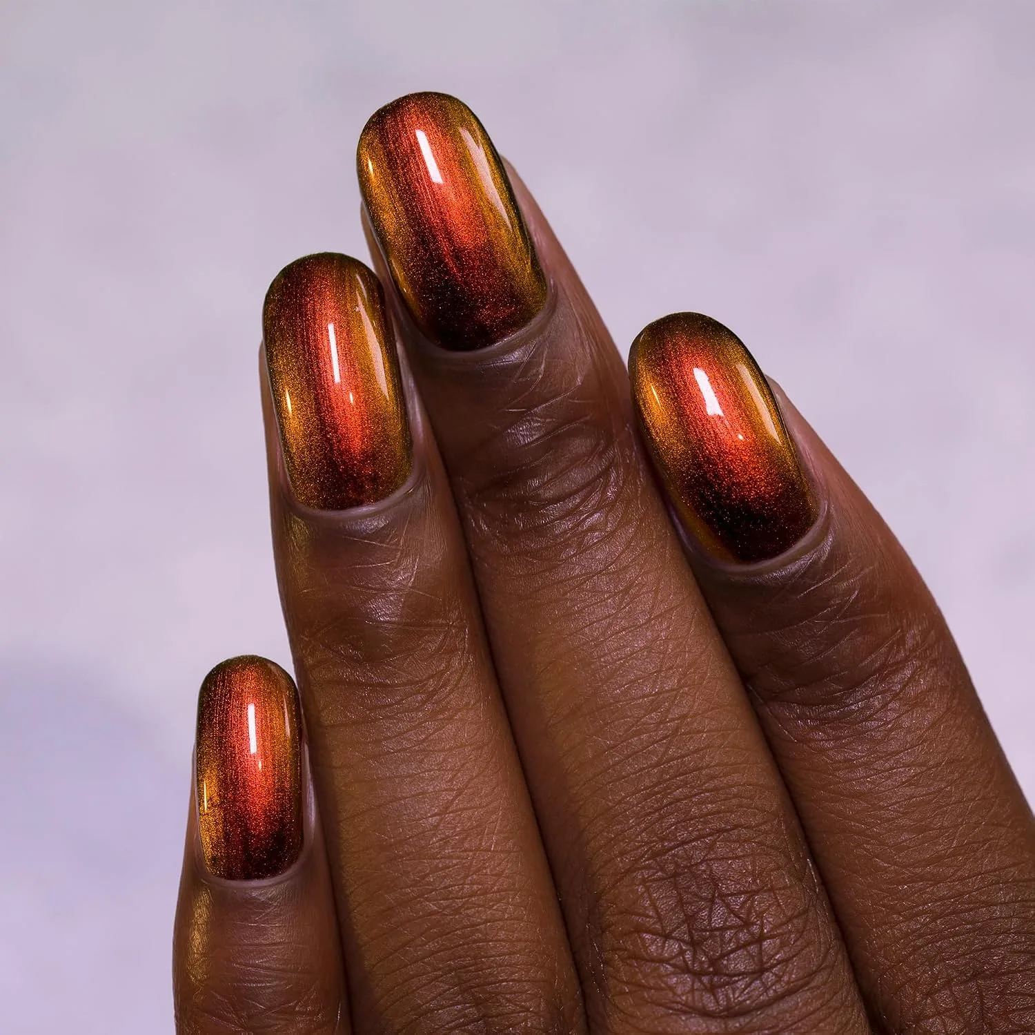 ILNP Abundance - Red, Orange, Bronze, Gold Ultra Chrome Color Shifting Nail Polish