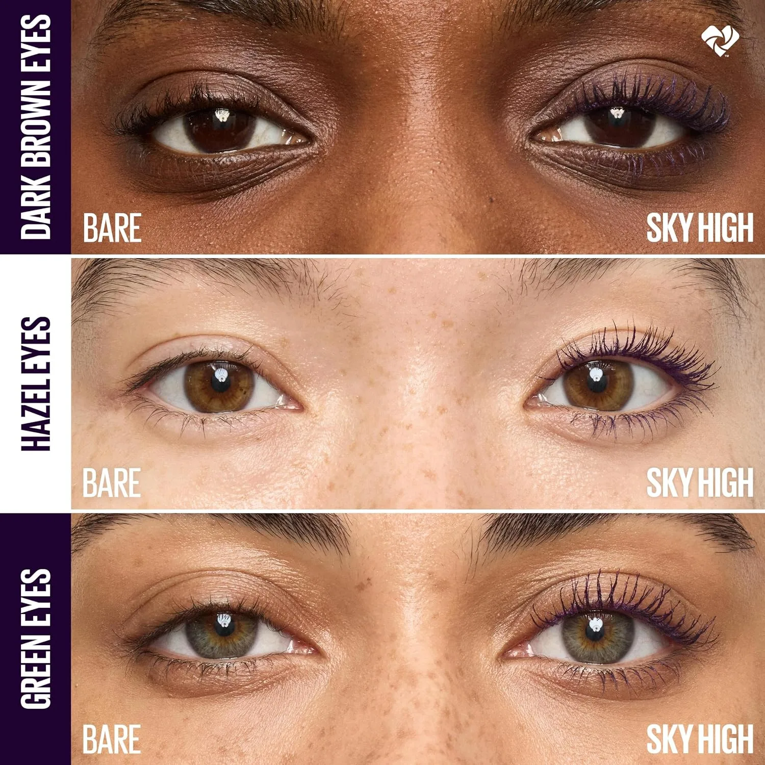 Maybelline Lash Sensational Sky High Mascara, Volumizing, Plum Twilight