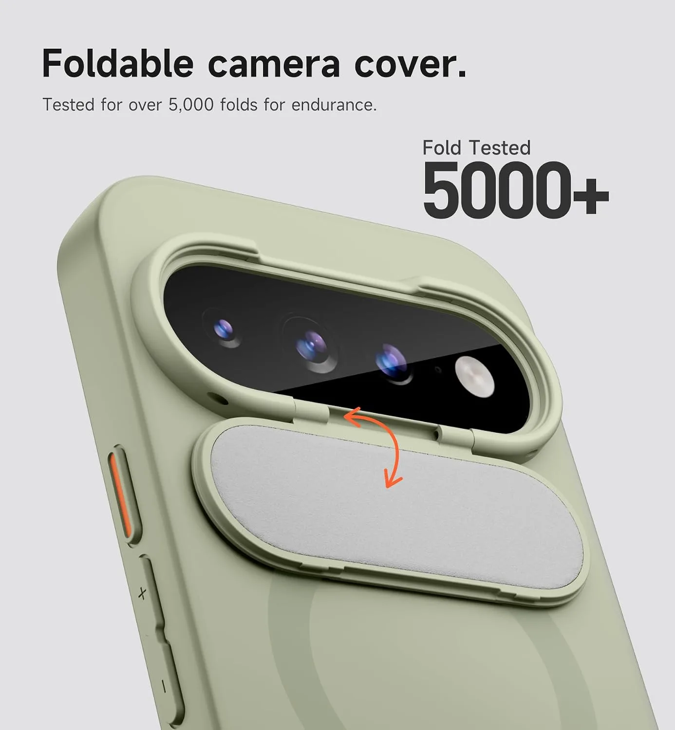 SURITCH for Google Pixel 11/11 Pro Phone Case, Compatible with MagSafe, Protective Cover with Camera Cover & Adjustable Metal Kickstand for Pixel 11/11 Pro 2026 -Sage Green