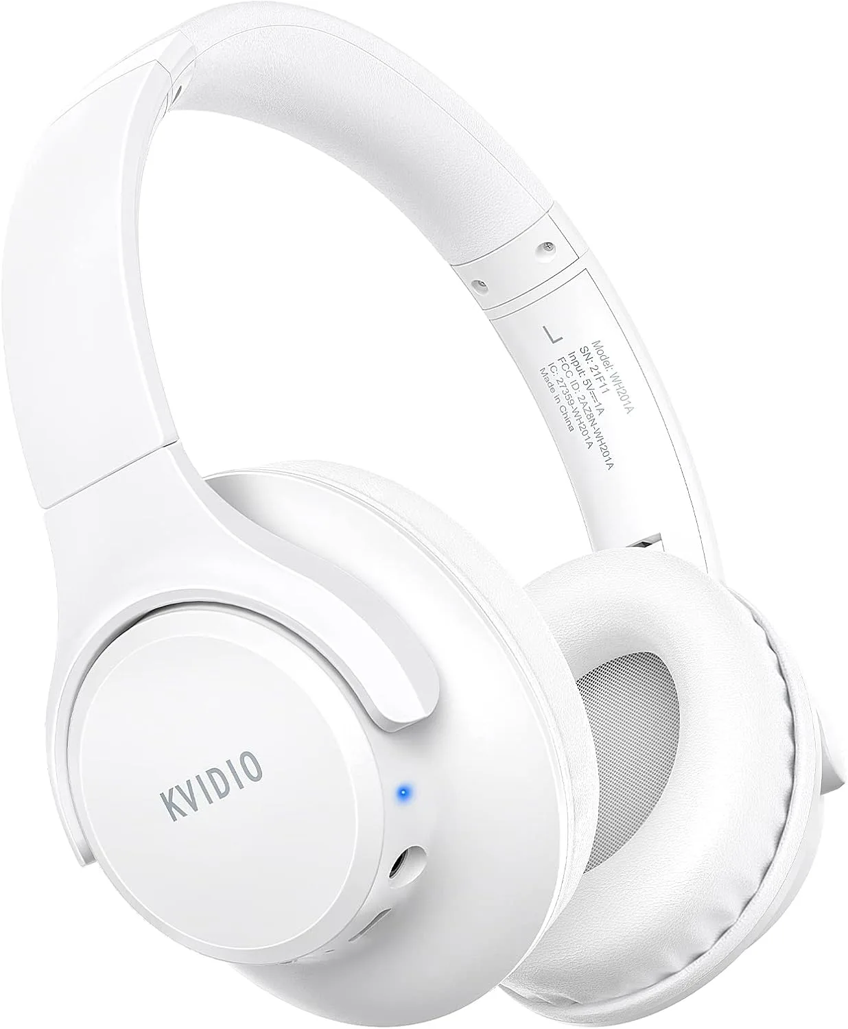 KVIDIO Bluetooth Headphones Wireless Over Ear Headsets 65H Playtime