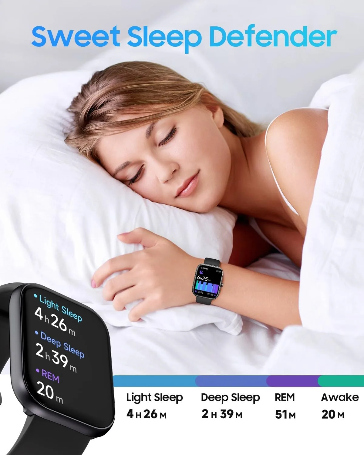1.91" Smart Watch for Men Women with ALEXA, Fitness Watch for Android iOS