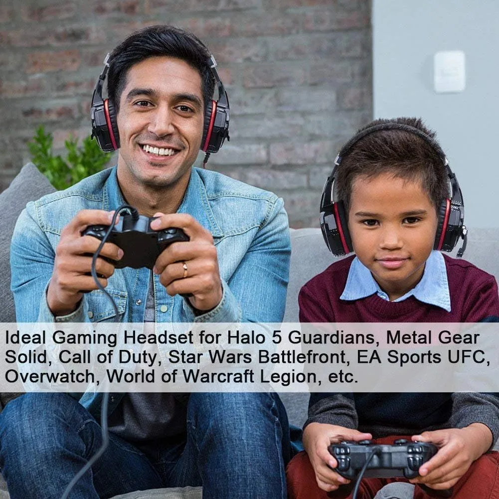 BlueFire Gaming Headset for PS5 PS4 PC, Wired Headphones with Mic