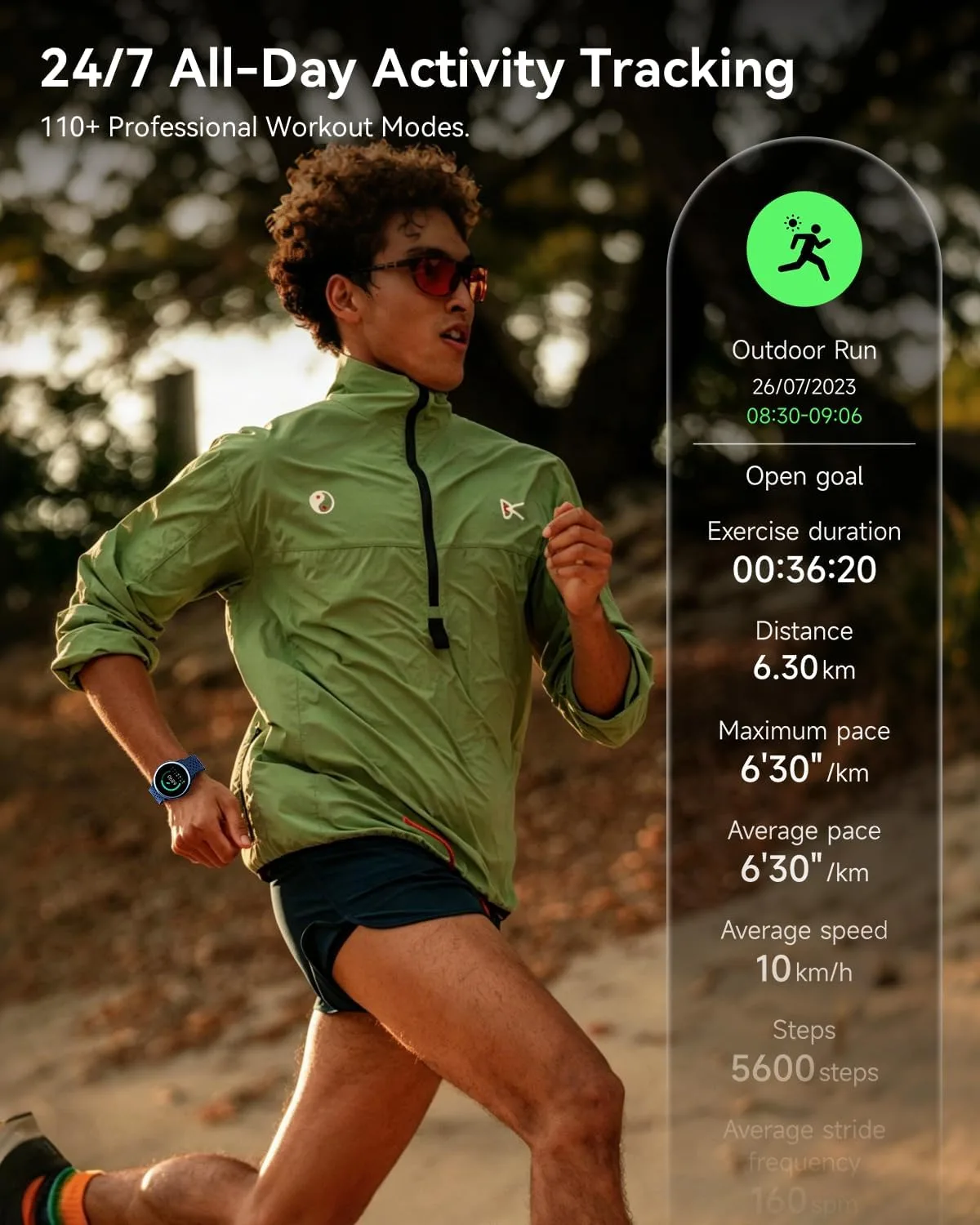 Quican Smart Watches for Women & Men, Compatible with iPhone & Android