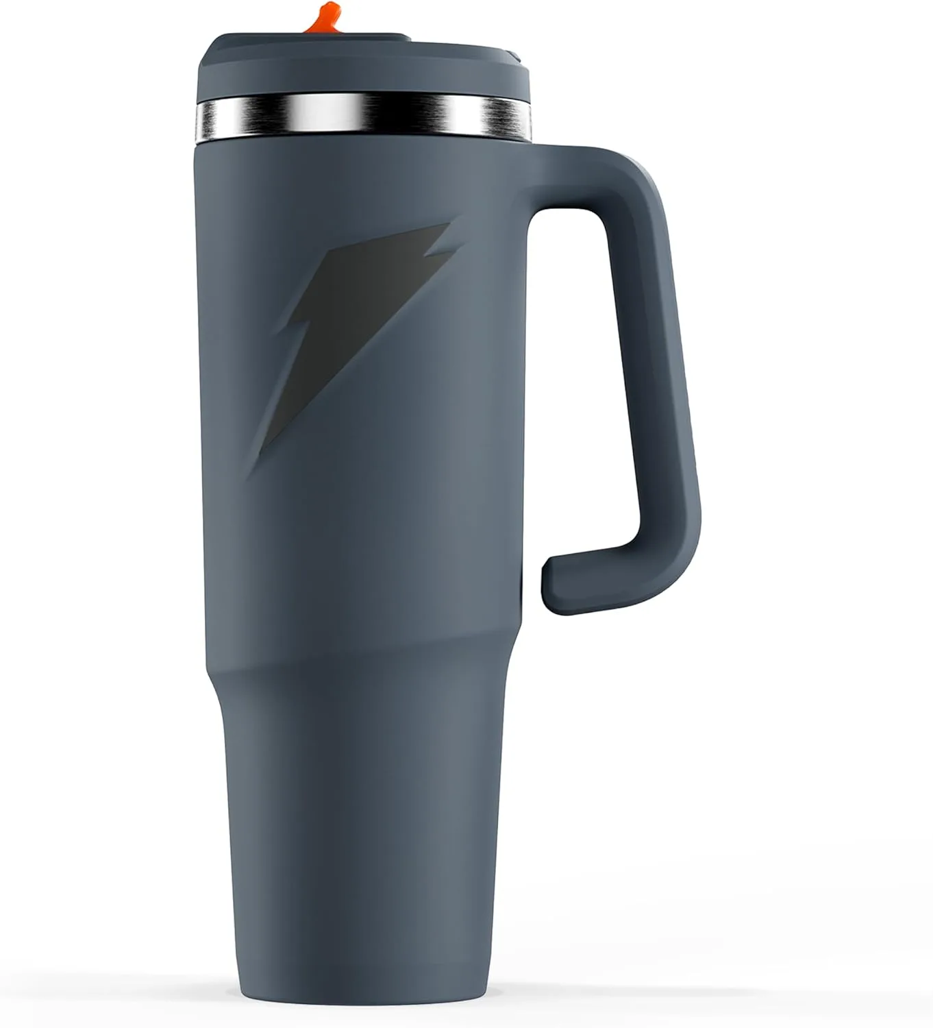 Gatorade Crossover Stainless Steel Tumbler Water Bottle, Graphite, Double-Wall Insulation, 36 fl oz