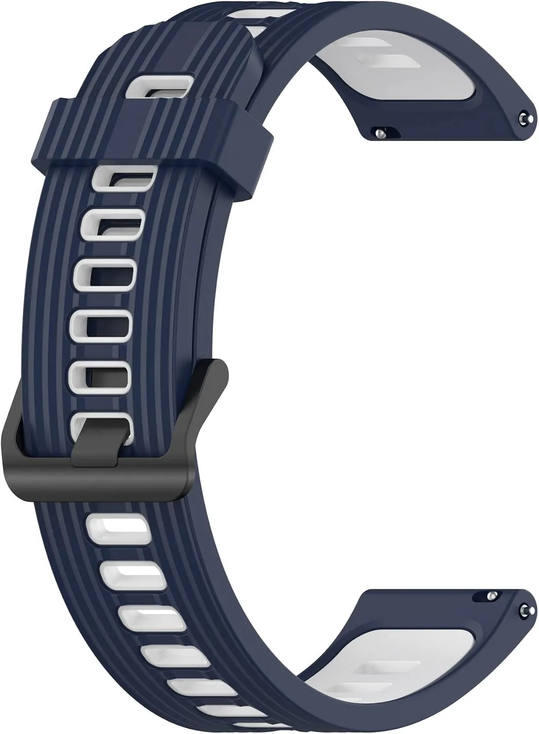 FitTurn 22mm Soft Silicone Strap for Coros Pace 3/Apex 2 Pro/Apex Pro/Apex 46mm Smart Watch Bands Replacement Wristband