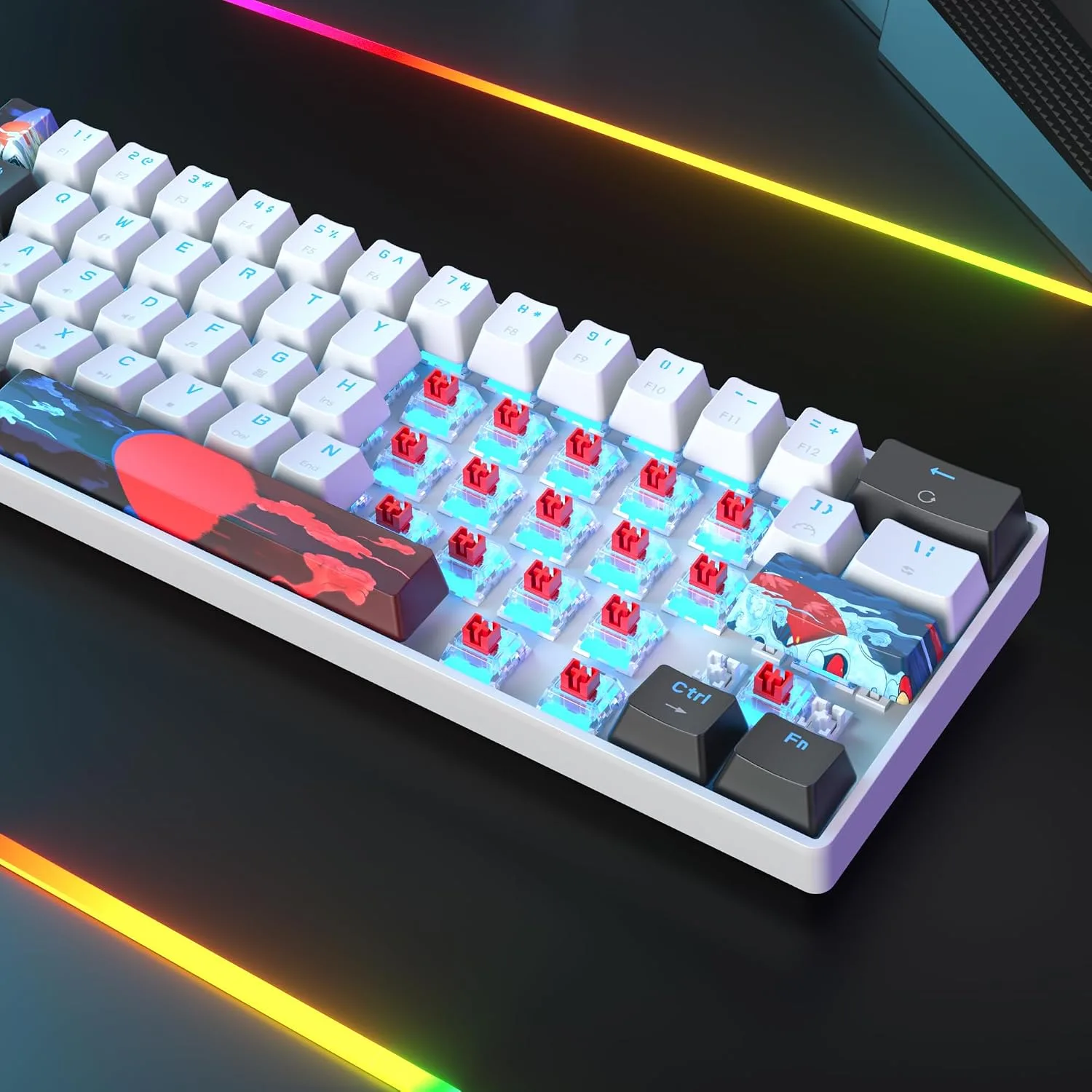 Owpkeenthy 60% Wired Mechanical Keyboard