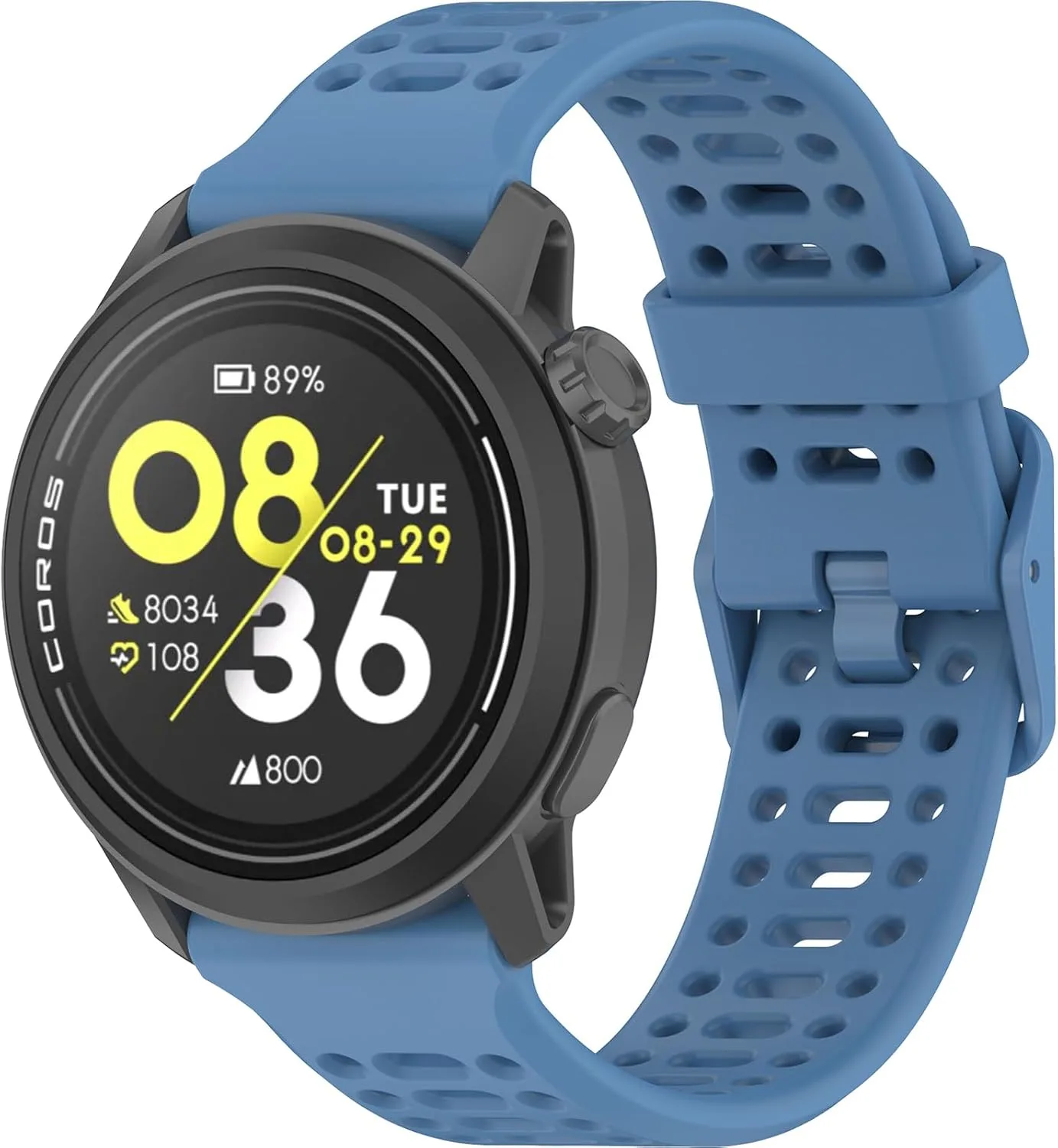 20mm 22mm Sport Silicone Bands for COROS PACE 4/3/APEX 2 Pro/PACE 2