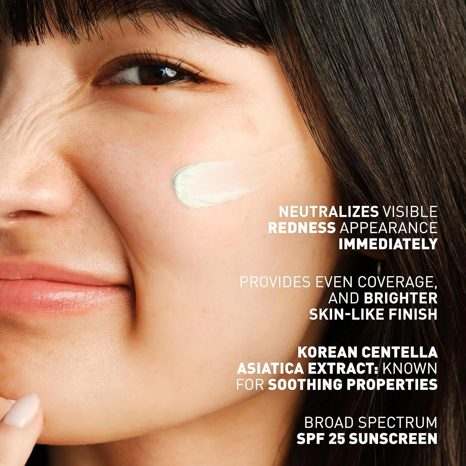 Erborian CC Red Color-Correcting Cream with SPF 25, Korean Skincare