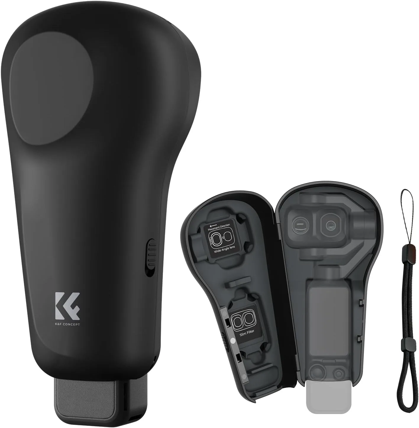 K&F CONCEPT Protective Case Compatible with DJI Osmo Pocket 4P