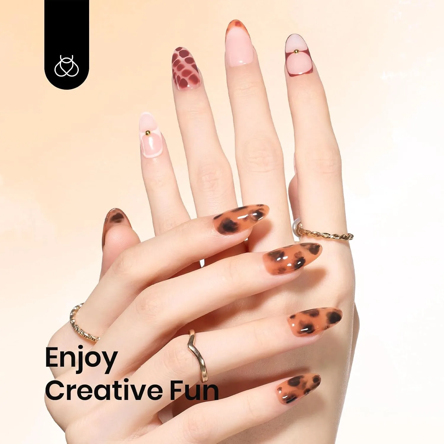 Beetles 2Pcs Blooming Gel for Nail Art, Watercolor & Marble Nail