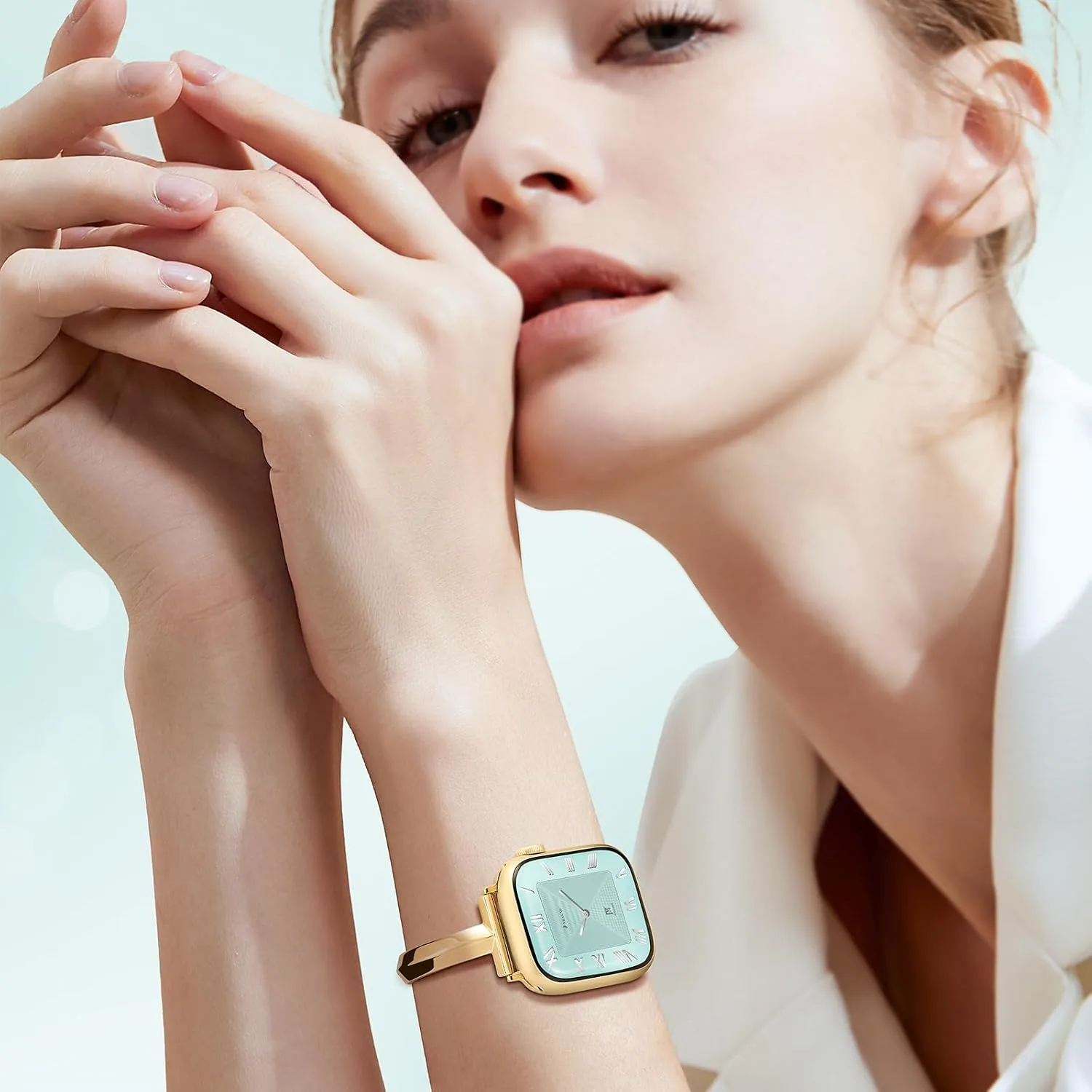 Missair Thin Band Compatible with Apple Watch for Women