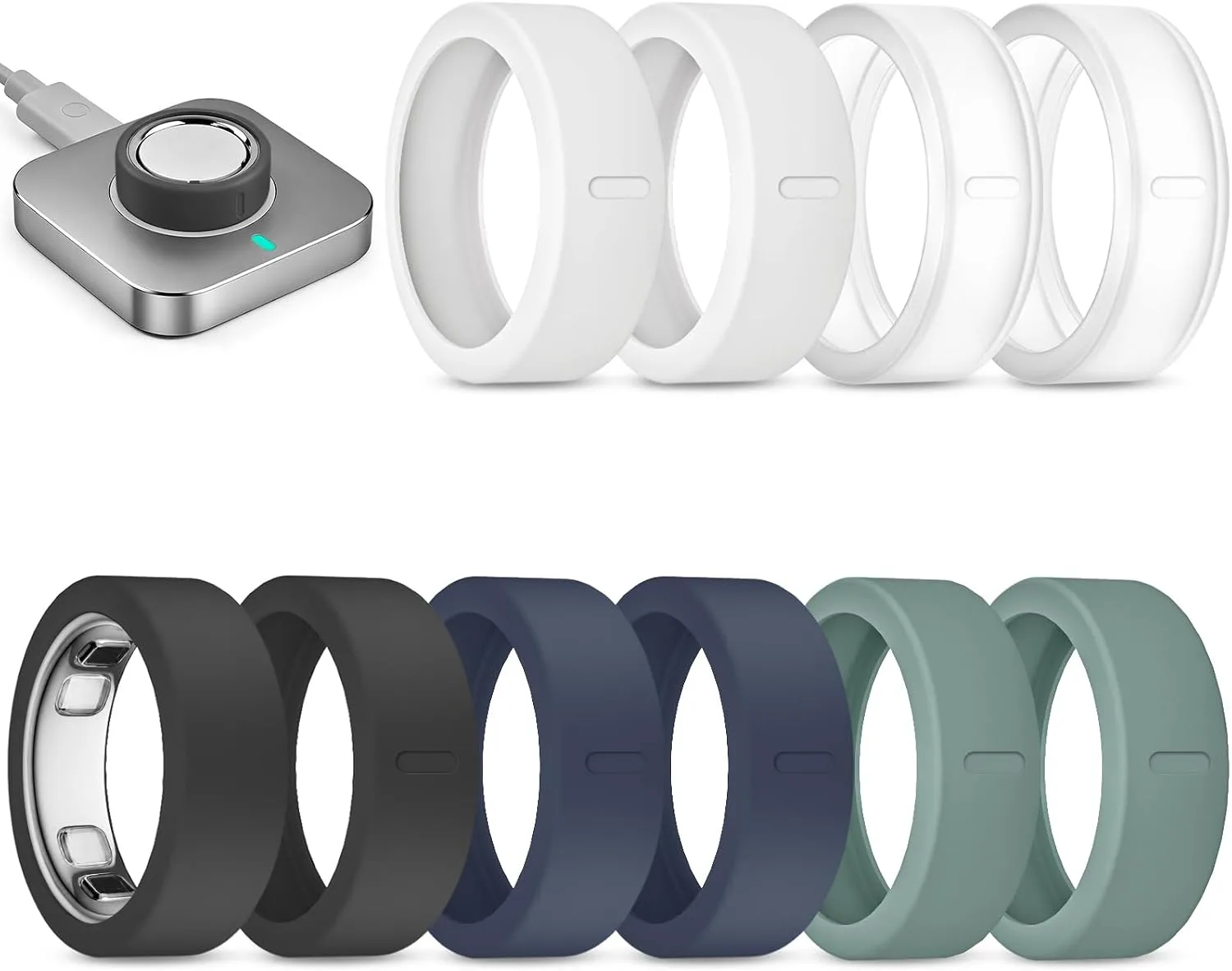 Protector para anillo Sylacor Oura Ring 5 10 unidades ultrafino