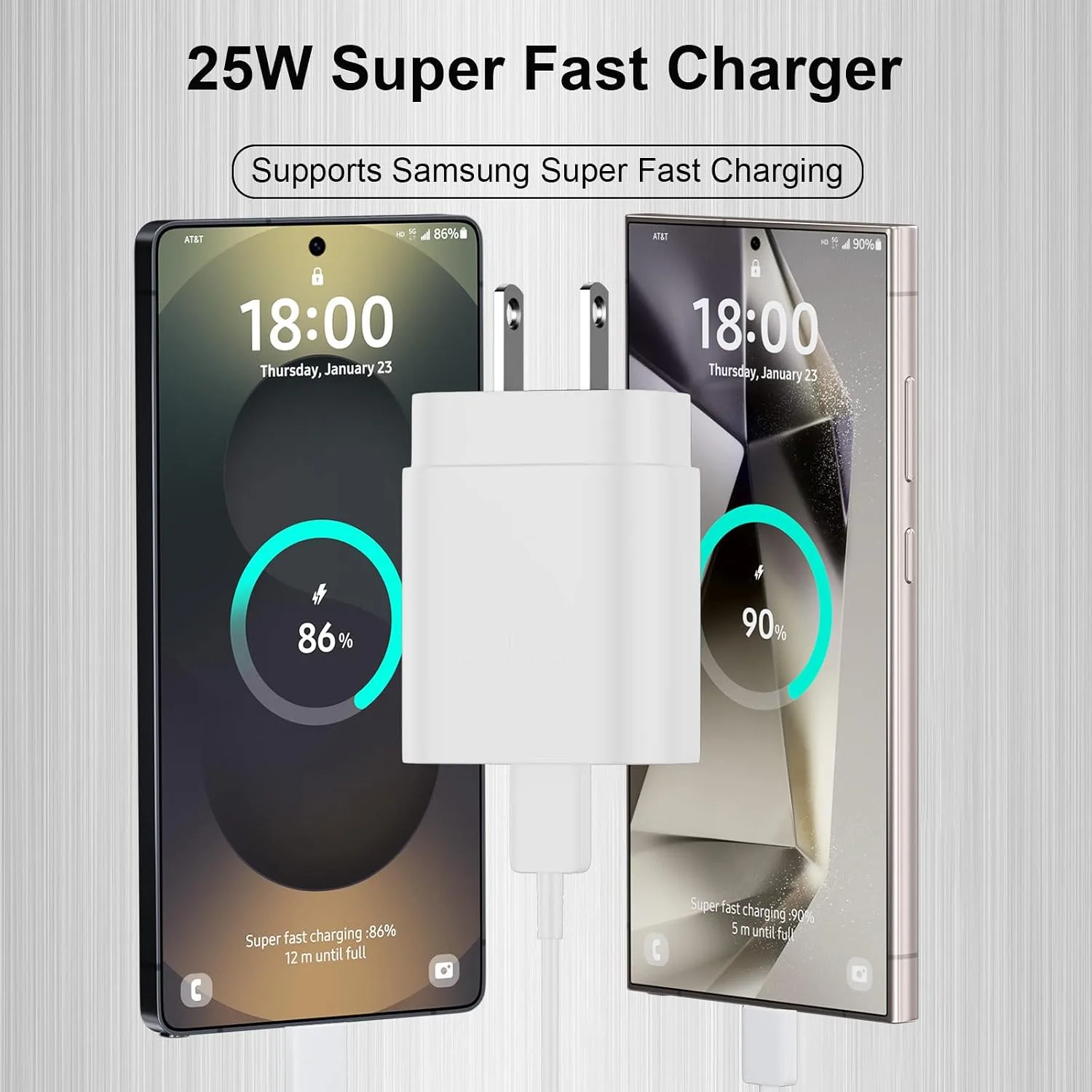 Super Fast Samsung Charger Type C 25W USB C Android Phone Charger Block