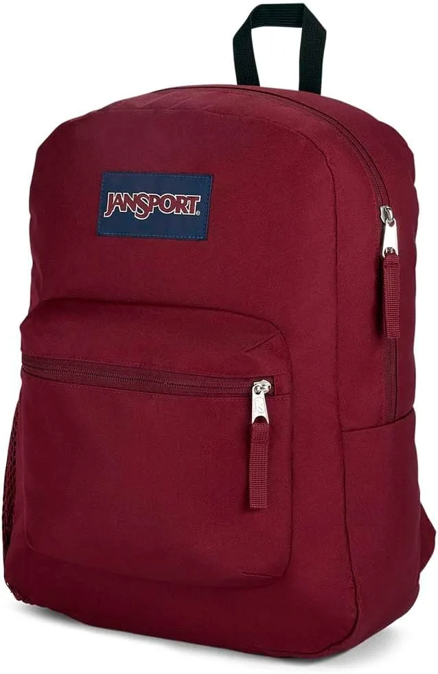 JanSport 26L Cross Town Backpack – 12 inch Daypack, Russet Red