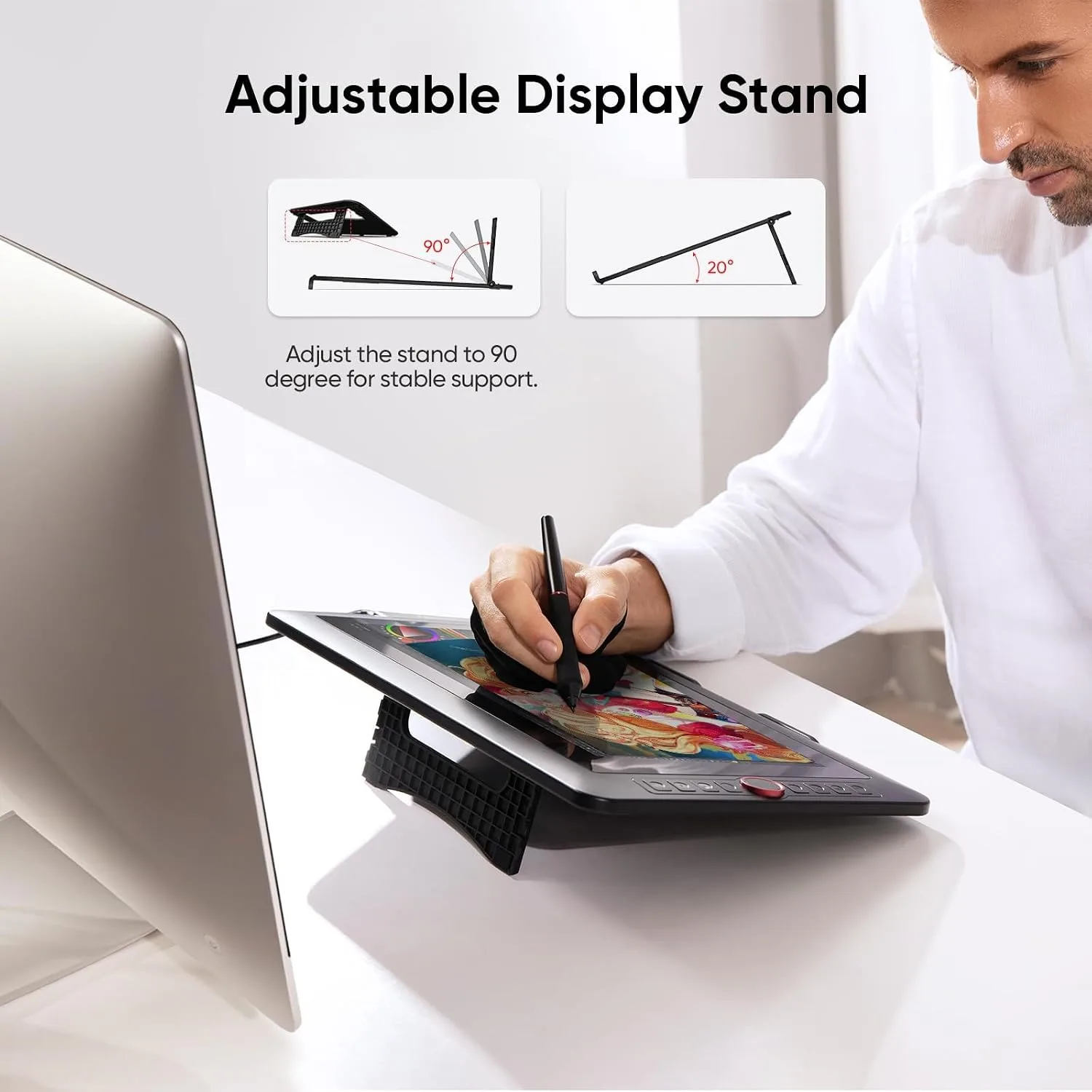 XPPen Artist 13.3 Pro V2 Drawing Tablet with Screen, 16K, Full-Laminated