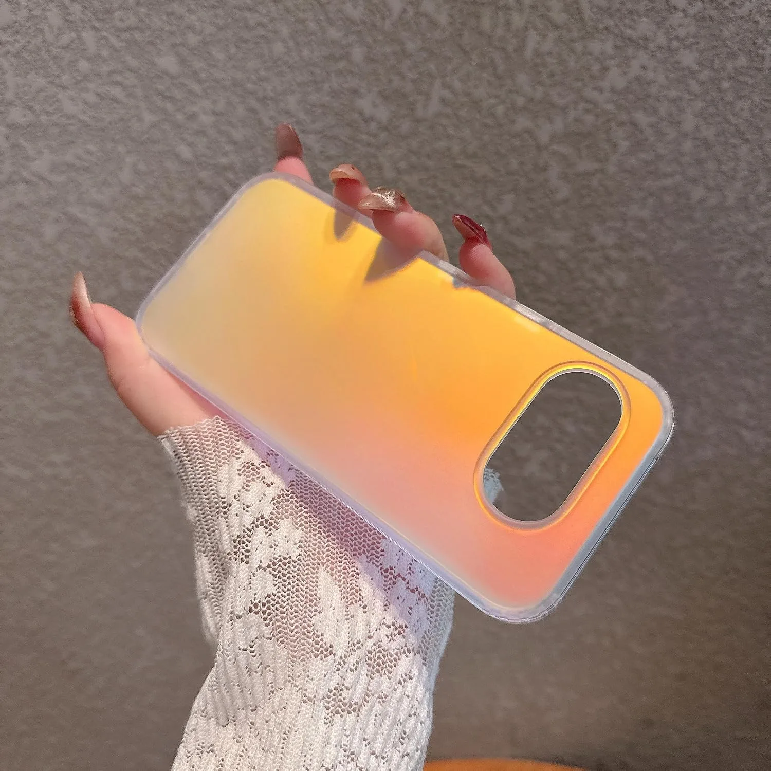 Funda magnética para Google Pixel 10A Geeberyo color iridiscente fluorescente