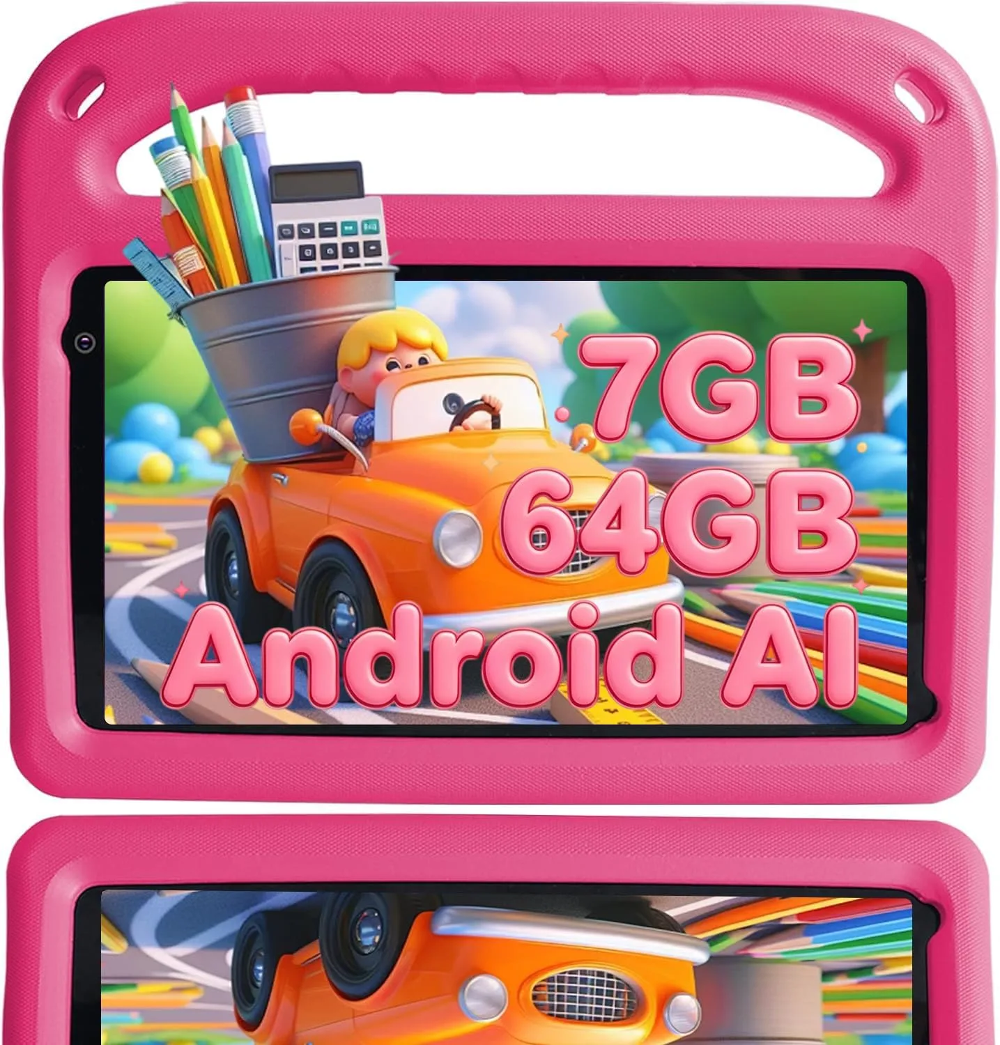 GOODTEL 2026 2K Tablet 11 Inch Android | Octa-Cores | 16GB RAM+256GB ROM | 2K Display 2000 * 1200 | WiFi 6 | BT5.0 | 4 Speakers | 8600mAh | 13MP Cameras | with Case, Black