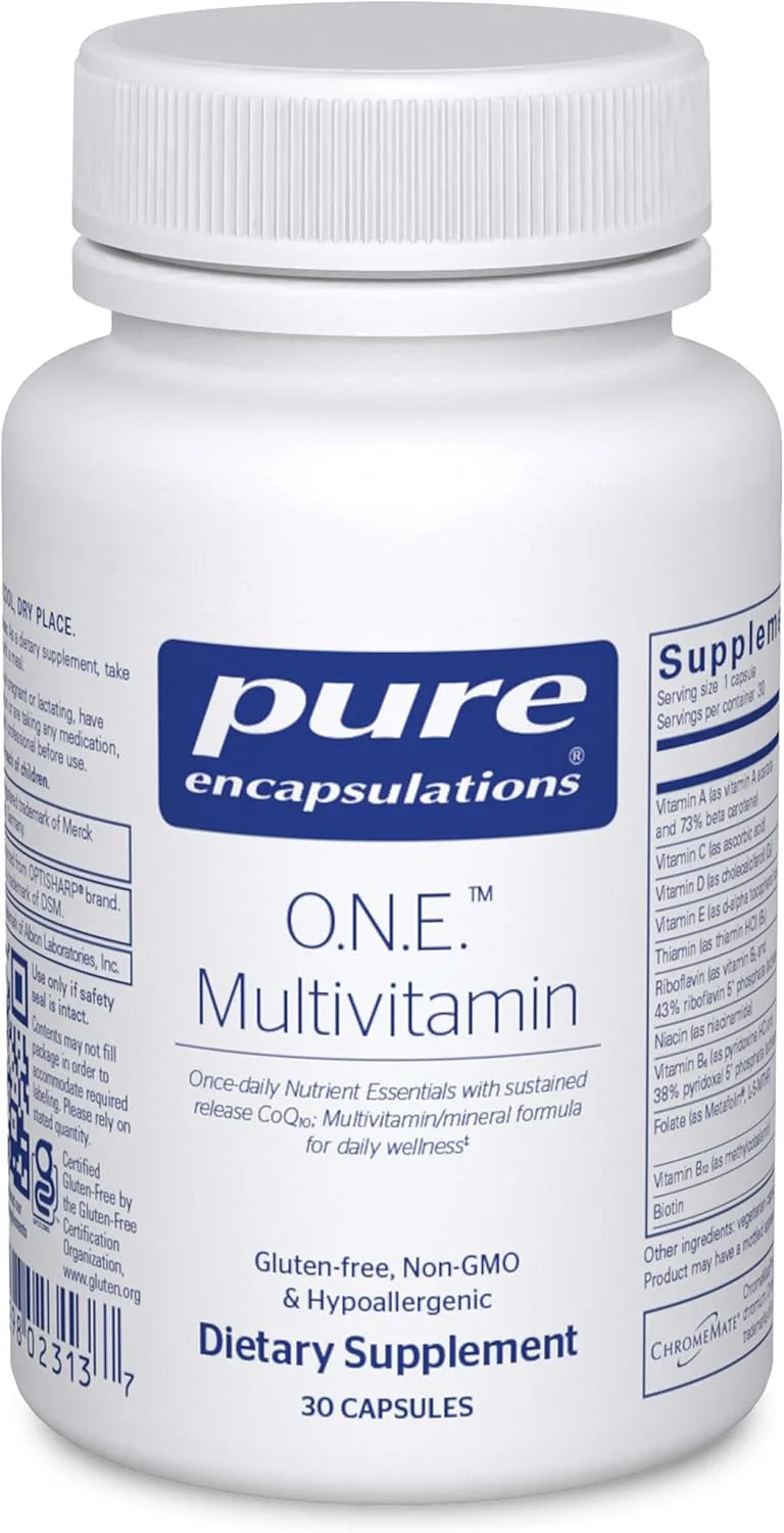 Pure Encapsulations O.N.E. Multivitamin, 30 Capsules