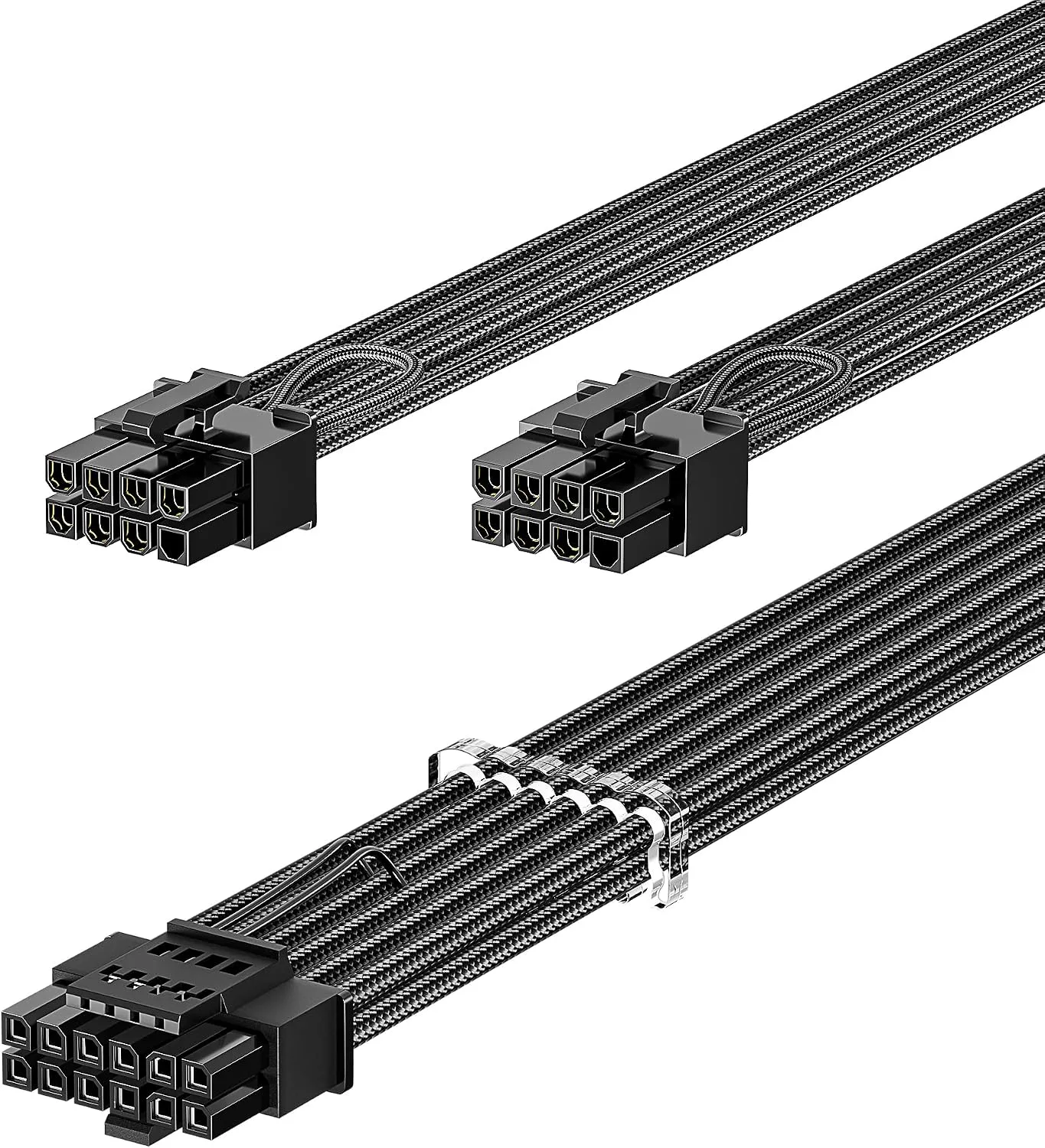 Fasgear 600W PCIe 5.1 12VHPWR GPU Power Cable 70cm