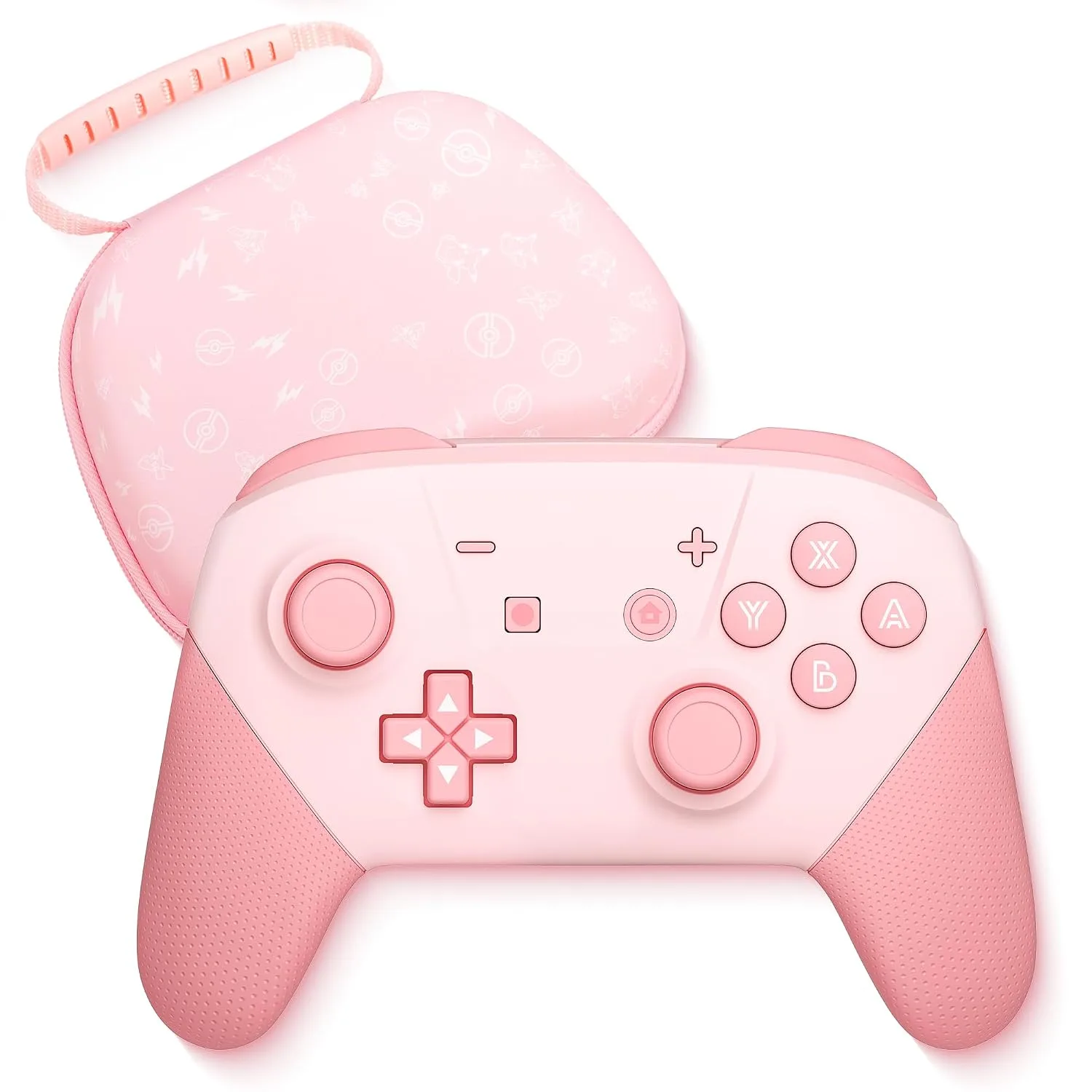Control inalámbrico Switch Pro Ykasek con estuche y funciones avanzadas