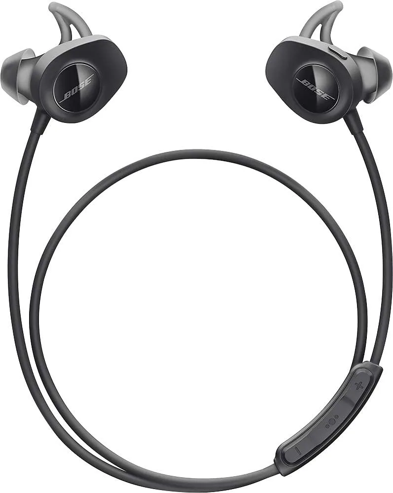 BOSE SoundSport Wireless Headphones, Black (Renewed)