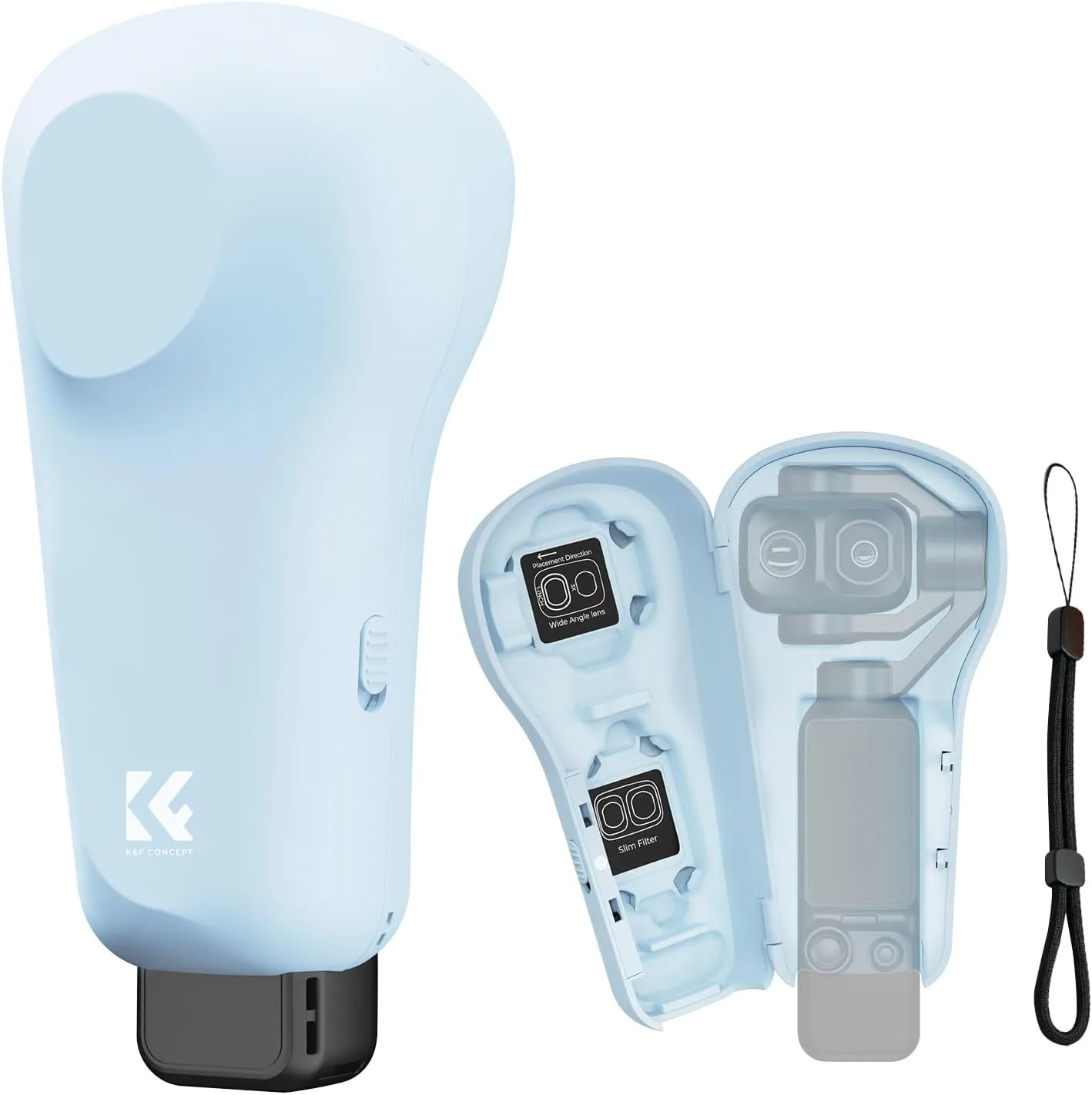 K&F CONCEPT Protective Case Compatible with DJI Osmo Pocket 4P