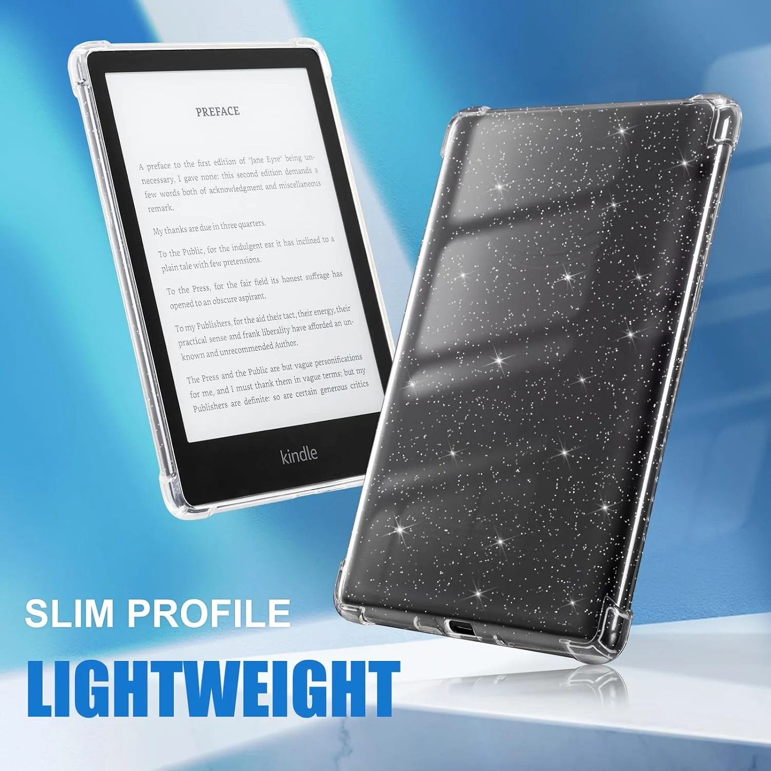 iDLEHANDS Clear Case for 7" Kindle Paperwhite 12th Gen & Kindle Colorsoft