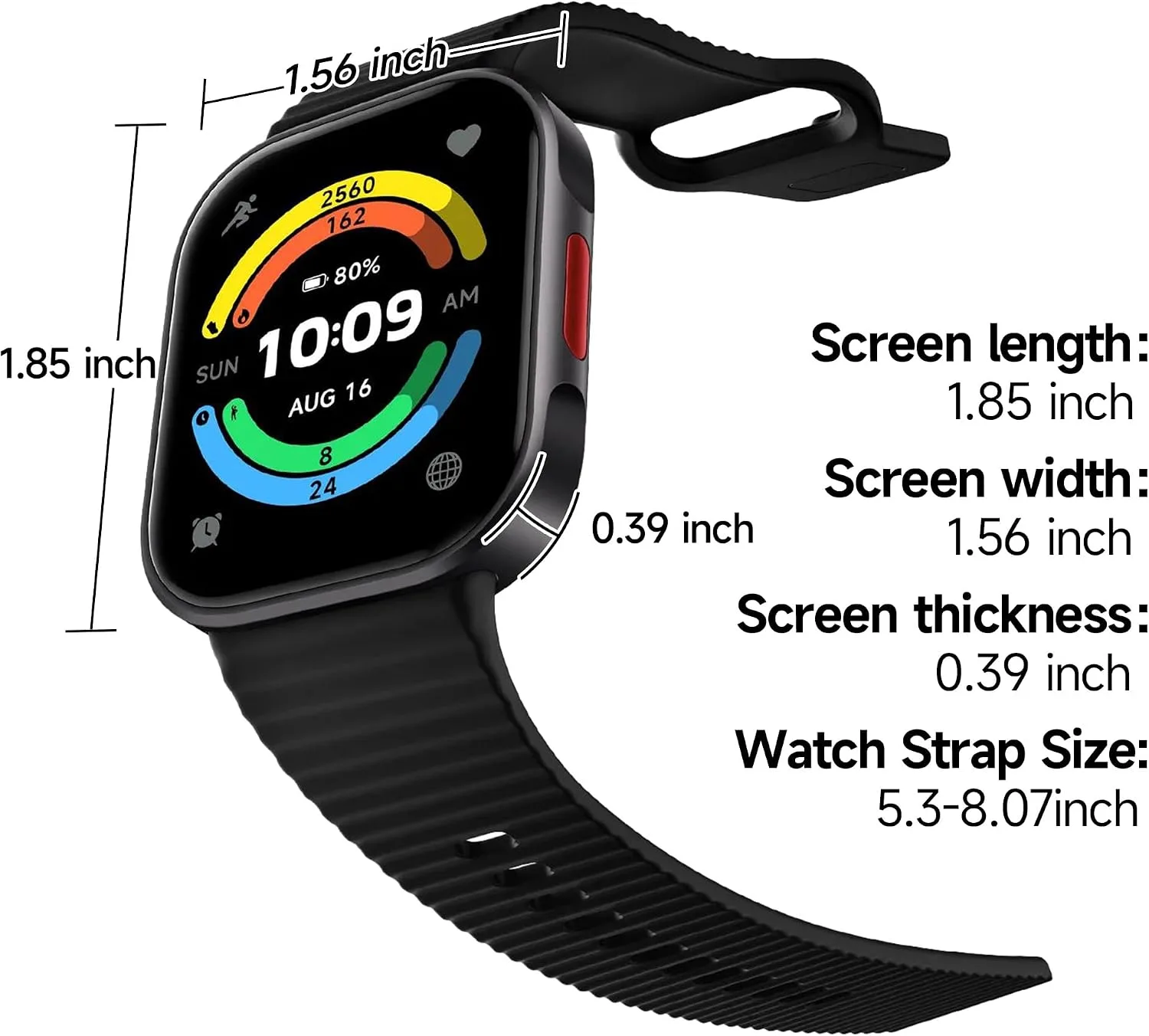 Xiaomi REDMI Watch 6 Lite Smart Watch Black