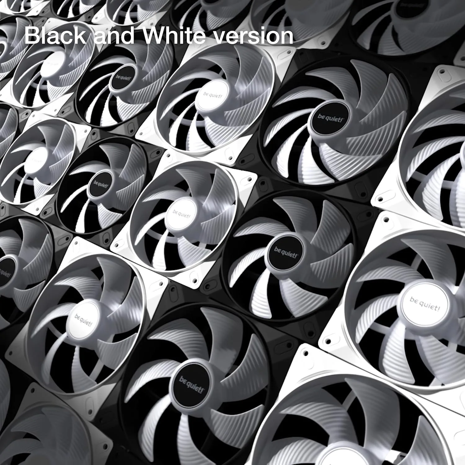 be quiet! Light Wings LX 120mm Black High-Speed ARGB PWM Fan, Triple Pack