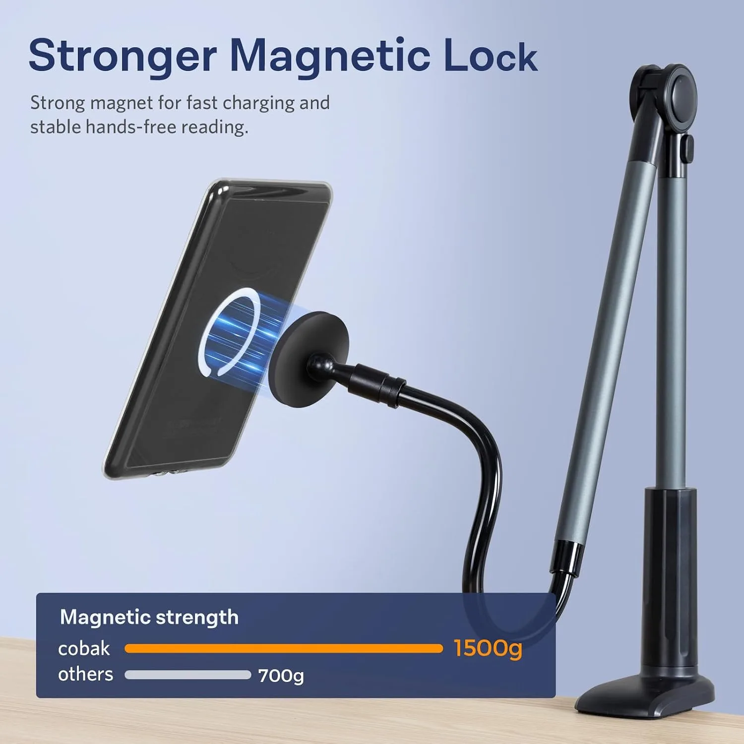 CoBak Magnetic 6.8" Clear Case, not for iPad(A072306)