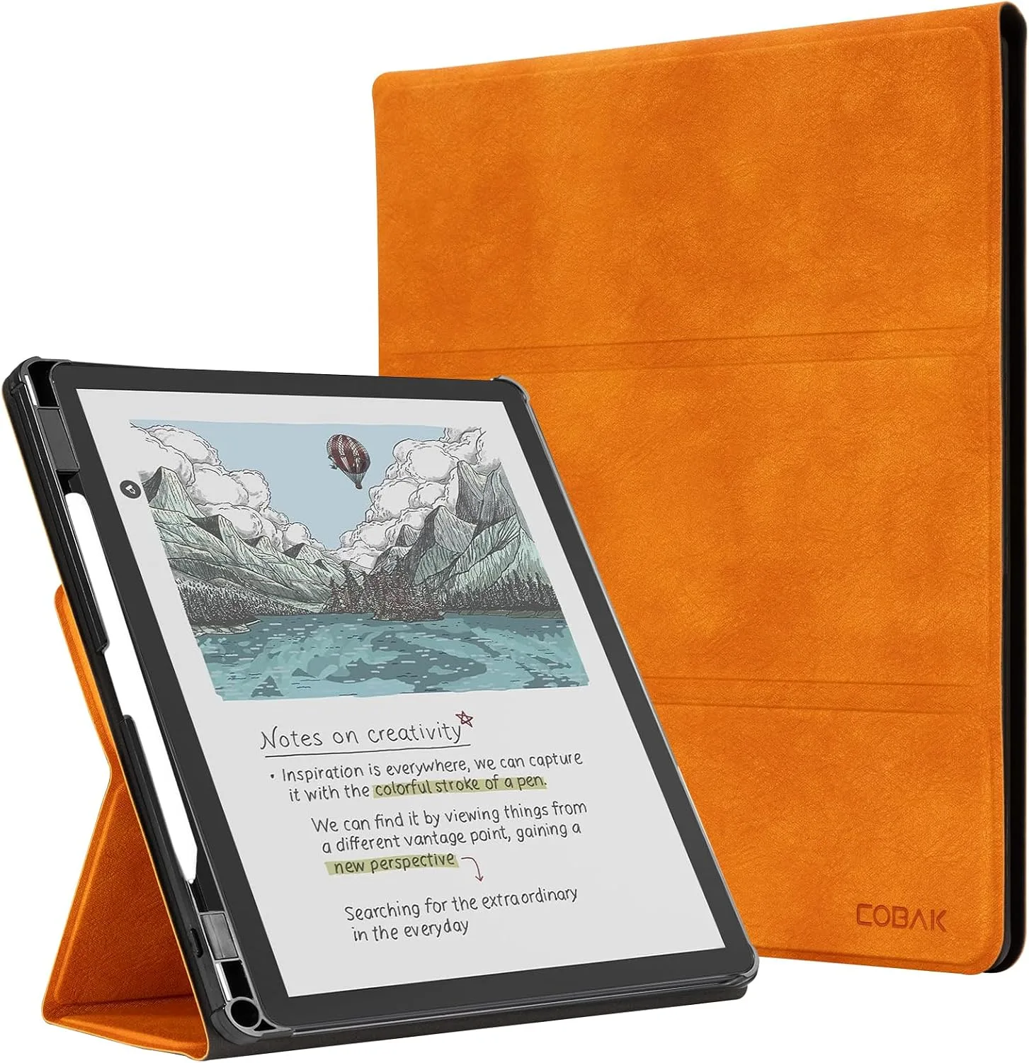 CoBak Case for TCL 11" Device with Stand, Auto Sleep Wake & Pen Holder