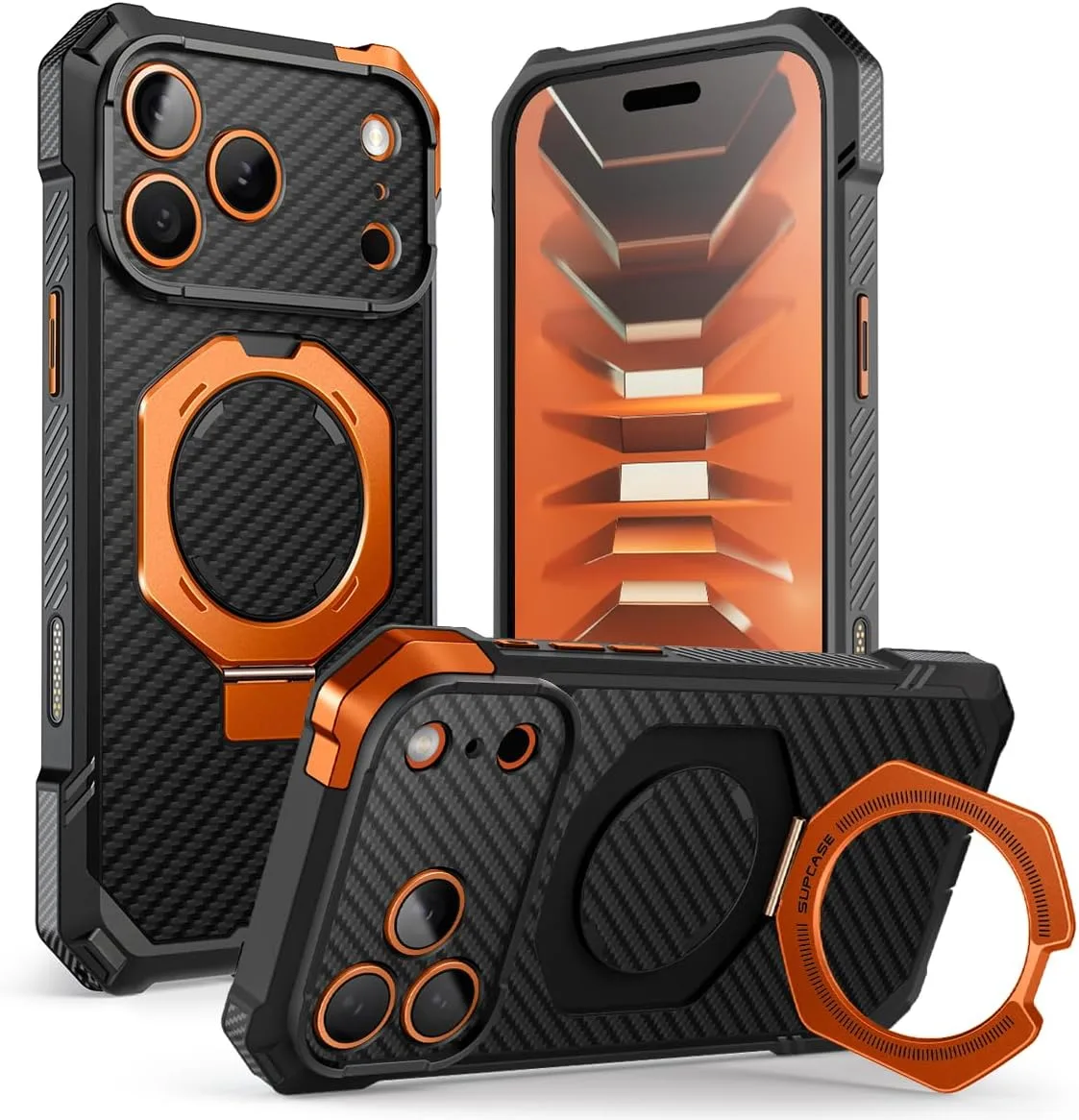 SUPCASE for iPhone 18 Pro Max Case/ 17 Pro Max Case with Stand, AramidOG