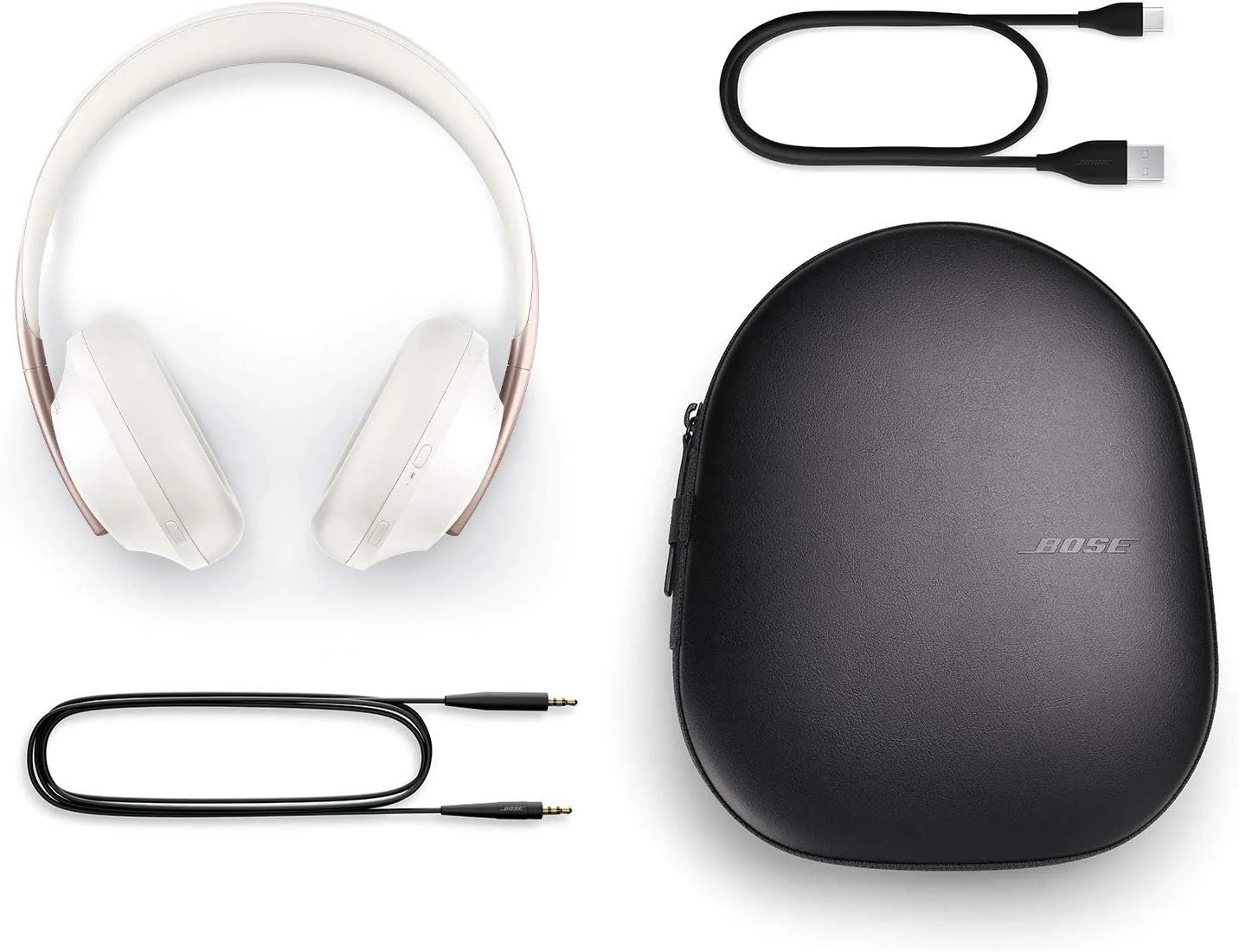 Bose Noise Cancelling Wireless Bluetooth Headphones 700, with Alexa Voice Control, Soapstone (Renewed)
