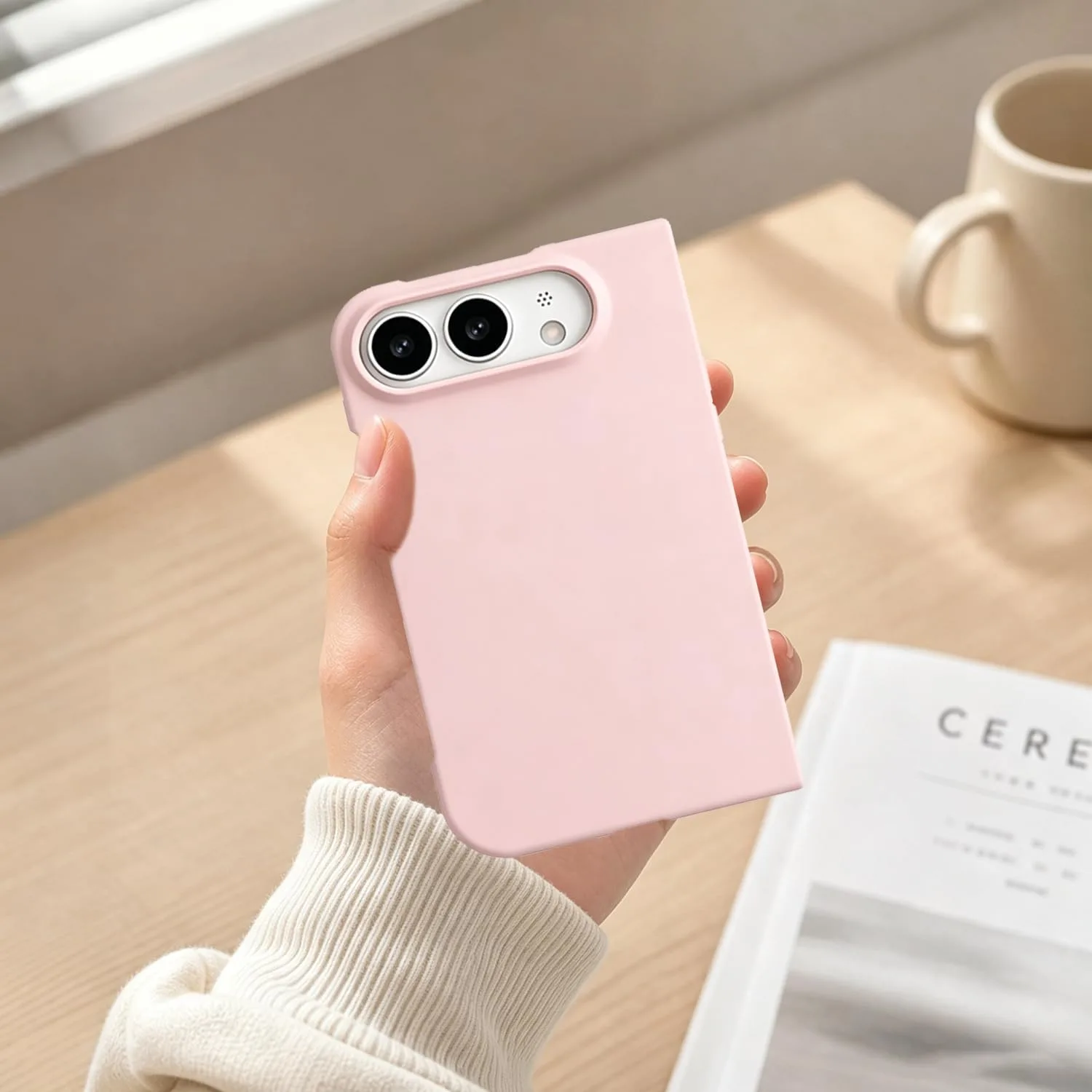 Matte PC Case for iPhone Duo - Pink